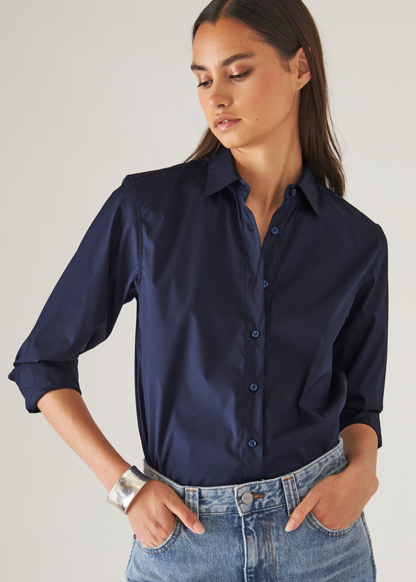Cotton Stretch Classic Shirt