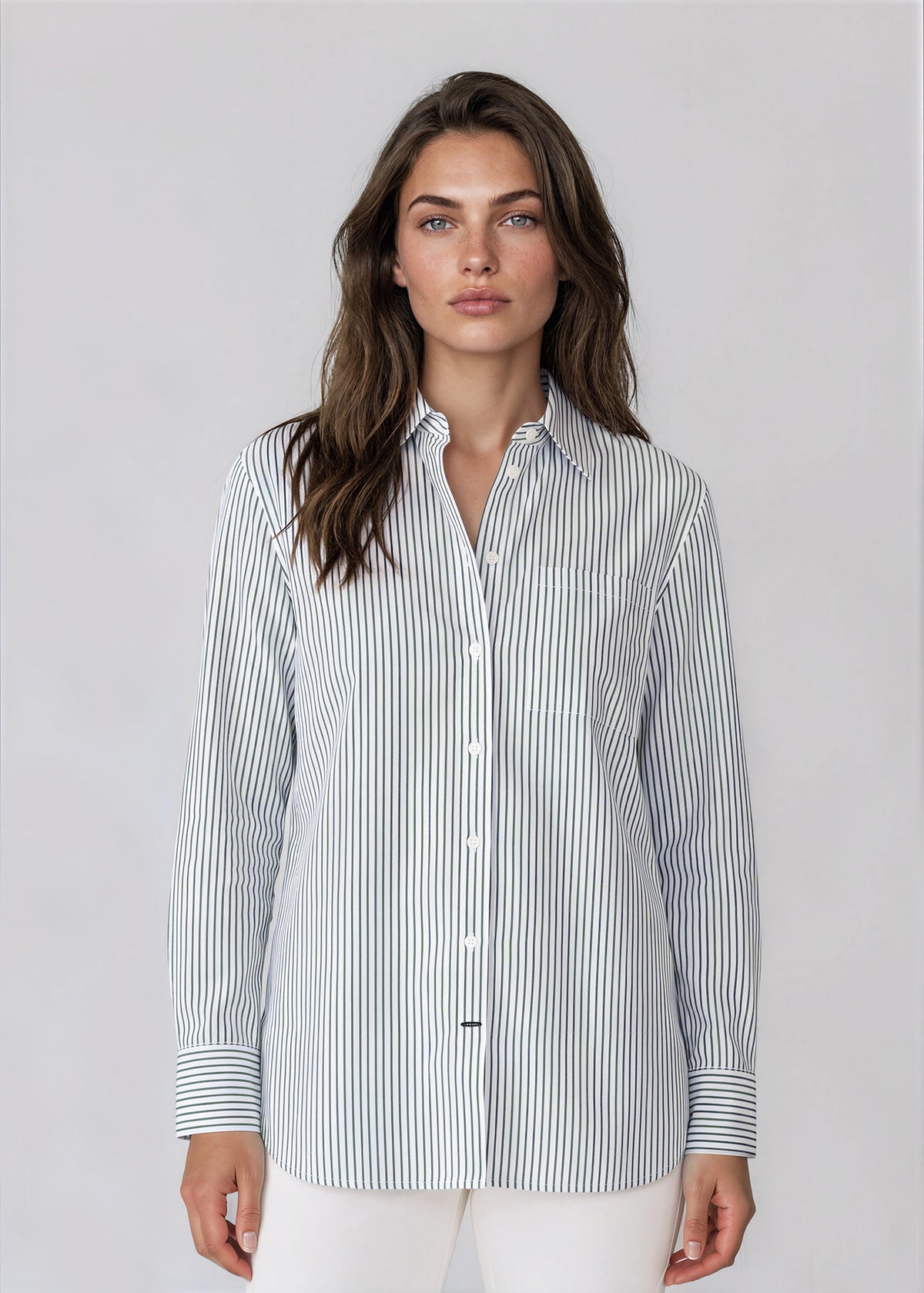 Cotton Boyfriend Pocket Shirt - PATRICK ASSARAF