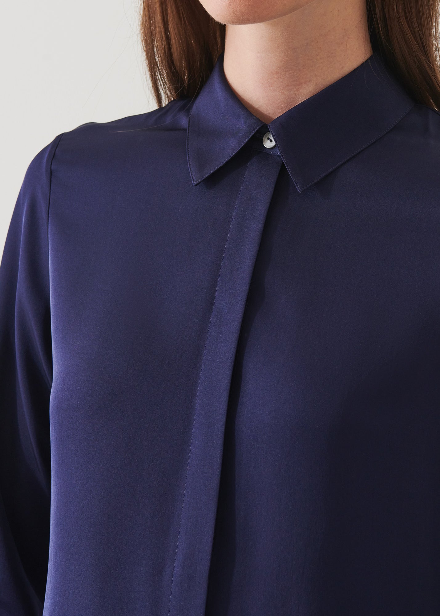Slim Silk Shirt