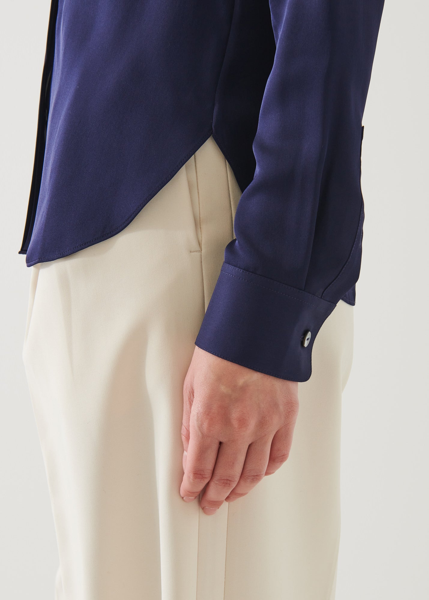 Slim Silk Shirt
