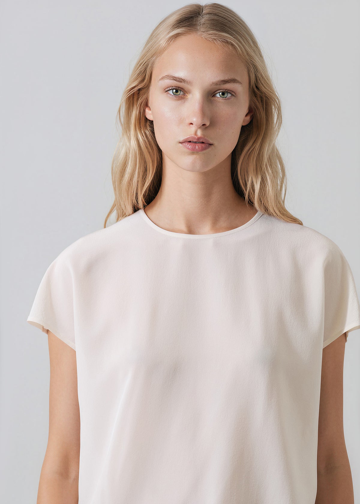 Silk Dolman Crewneck