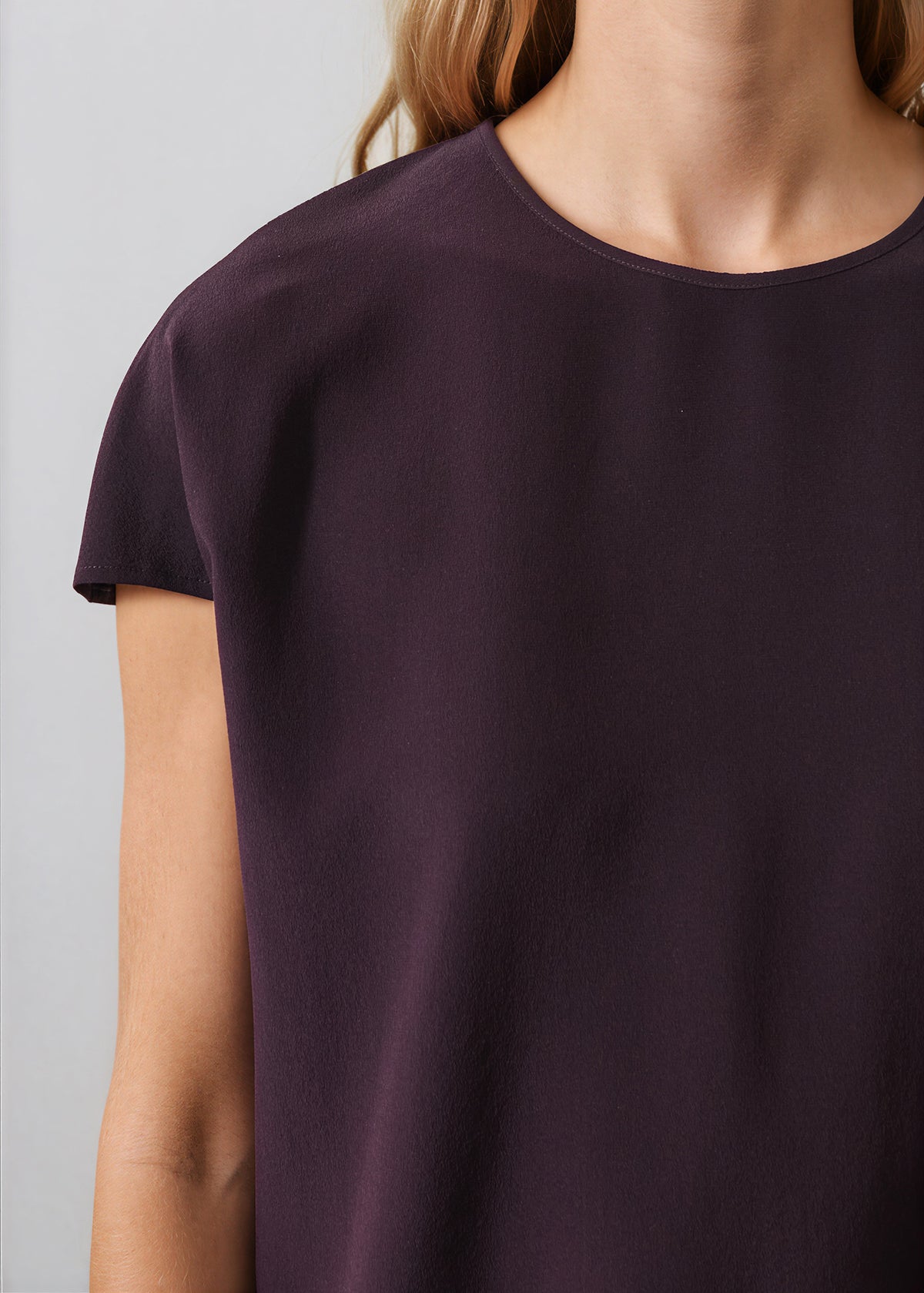 Silk Dolman Crewneck