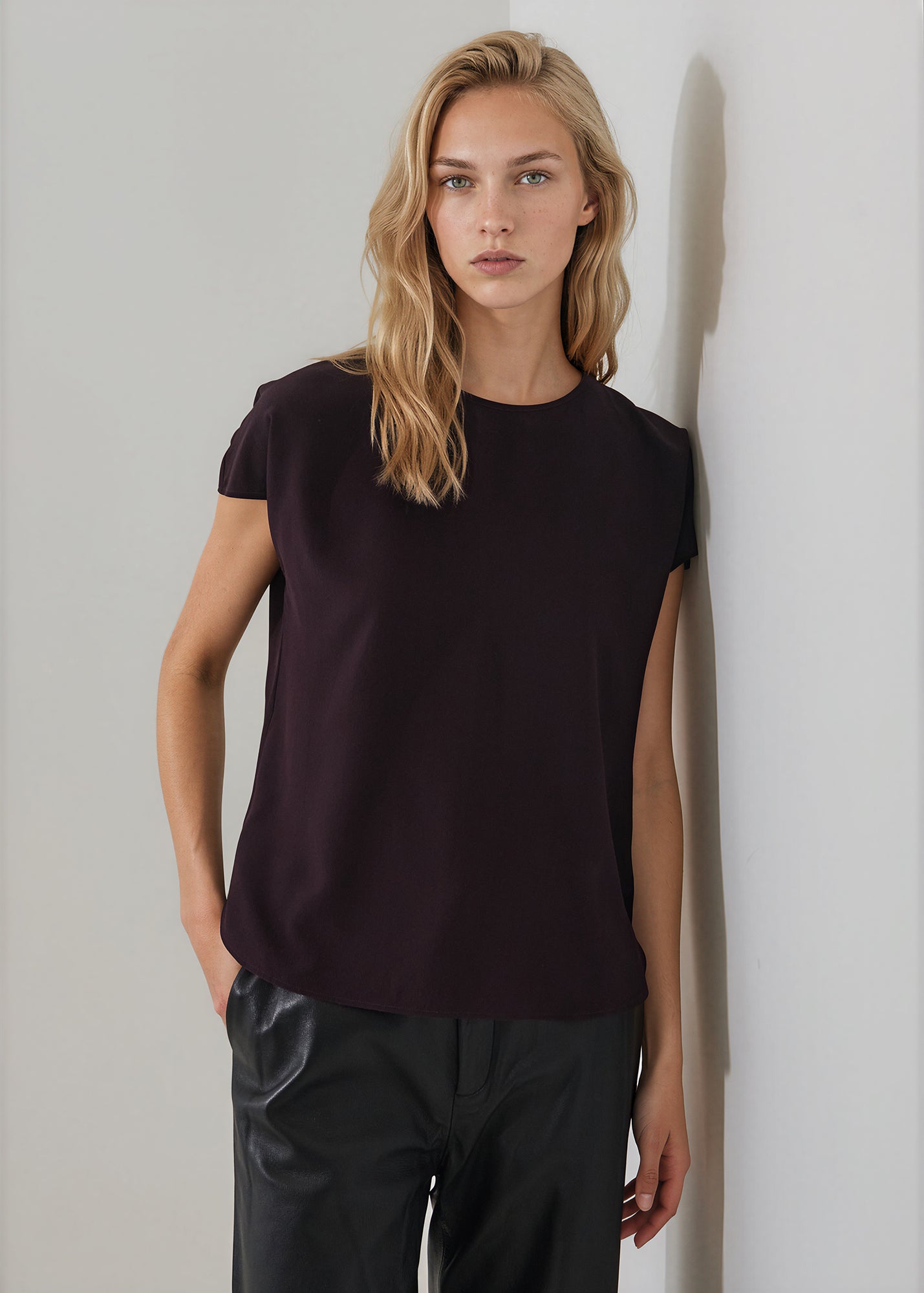 Silk Dolman Crewneck