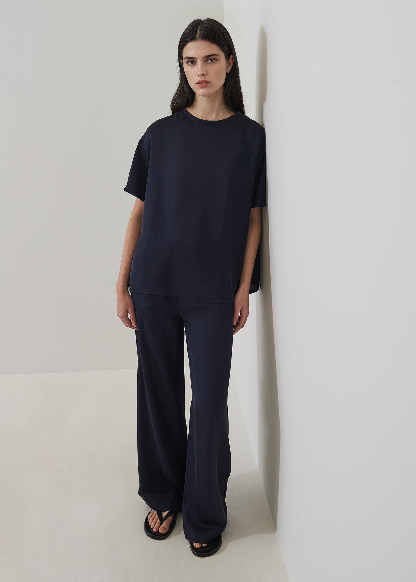 Silk Satin Drawstring Pant - PATRICK ASSARAF