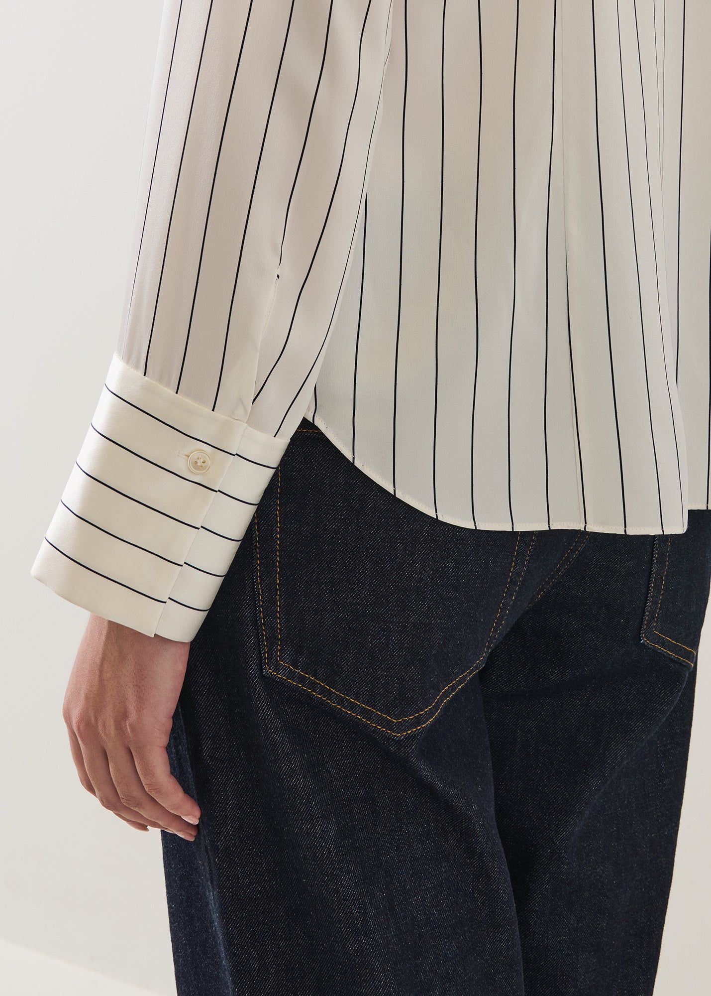 Silk Satin Relaxed Shirt - PATRICK ASSARAF