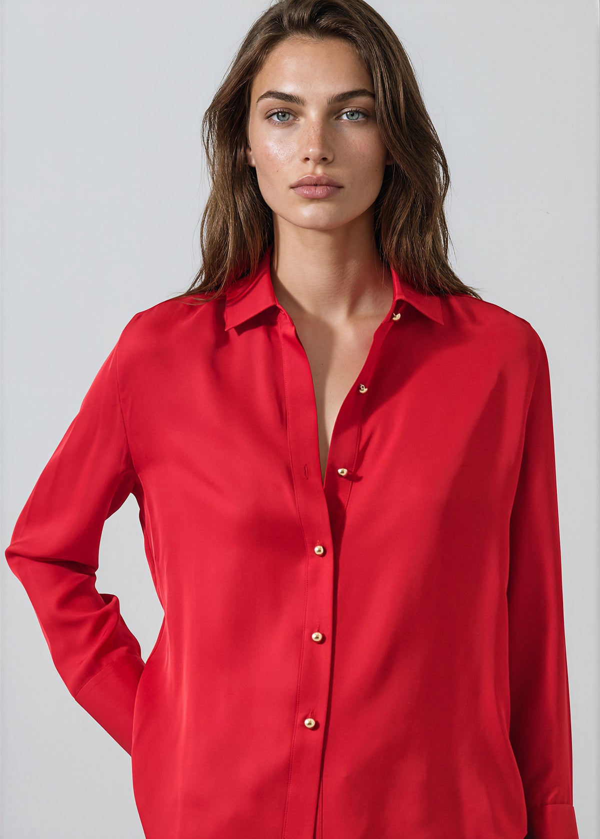 Silk Relaxed Shirt