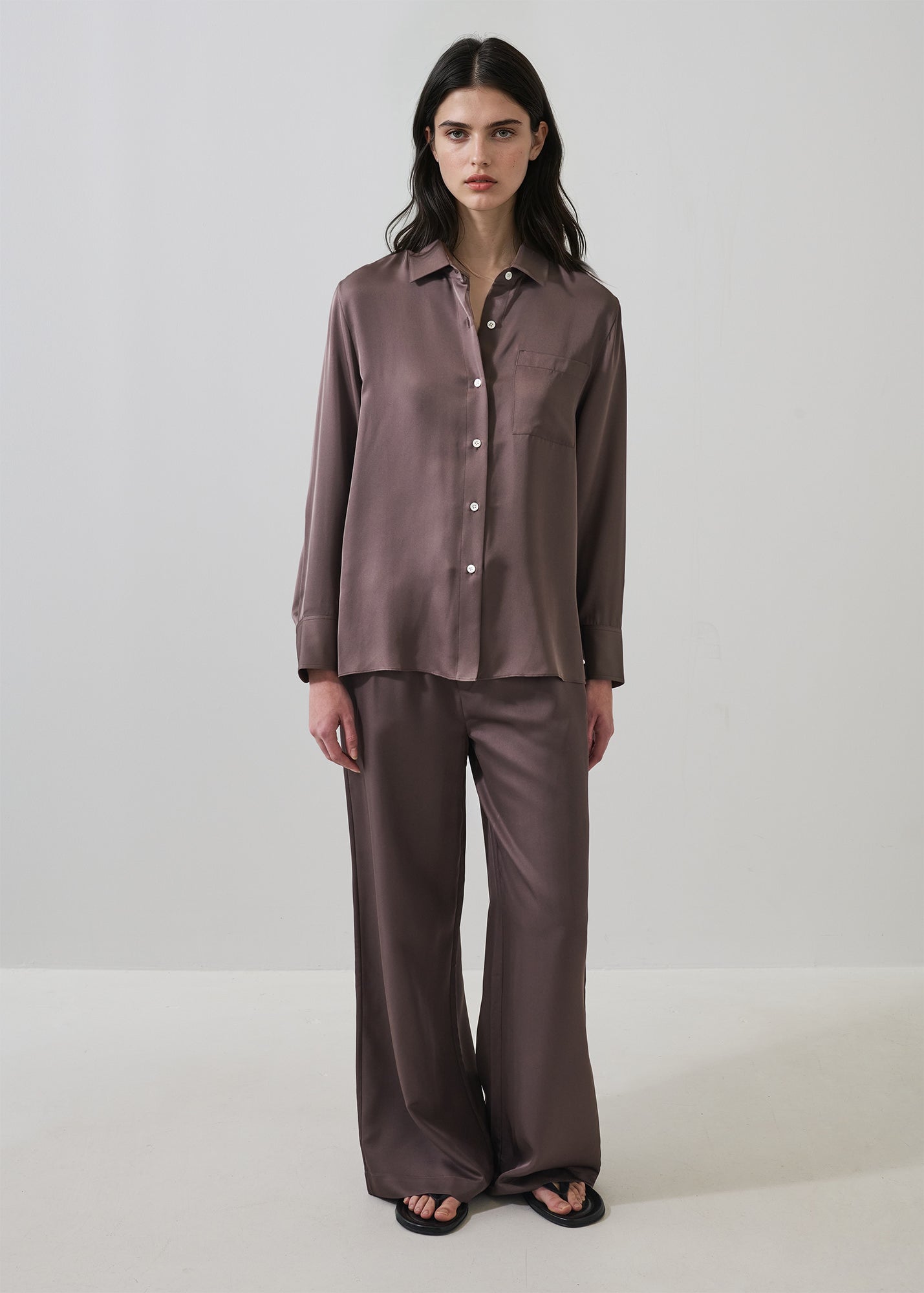 Silk Satin Drawstring Pant - PATRICK ASSARAF