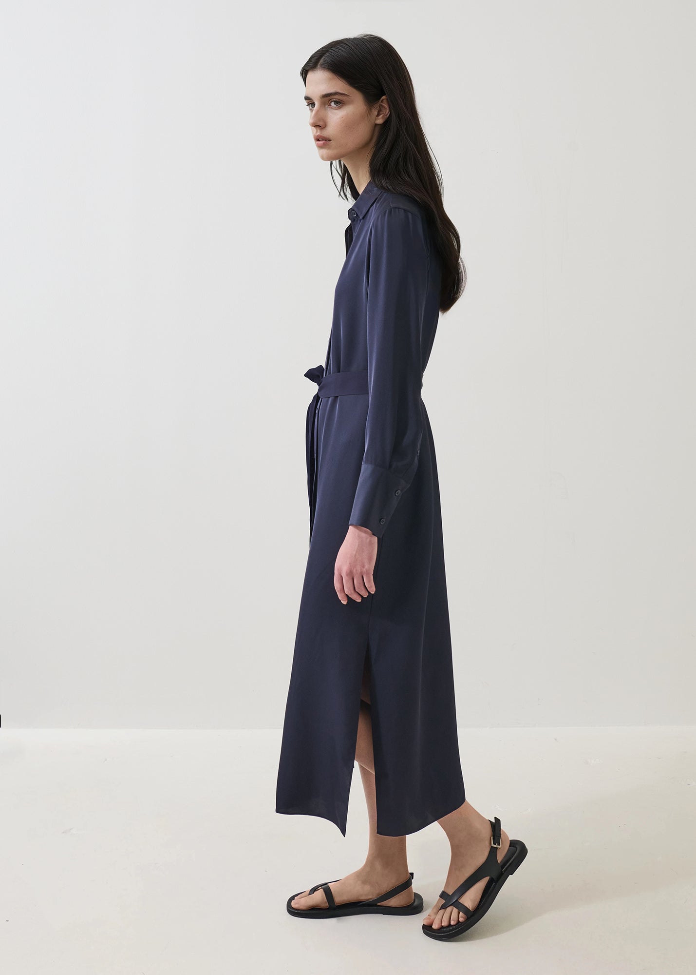 Silk Shirt Dress - PATRICK ASSARAF