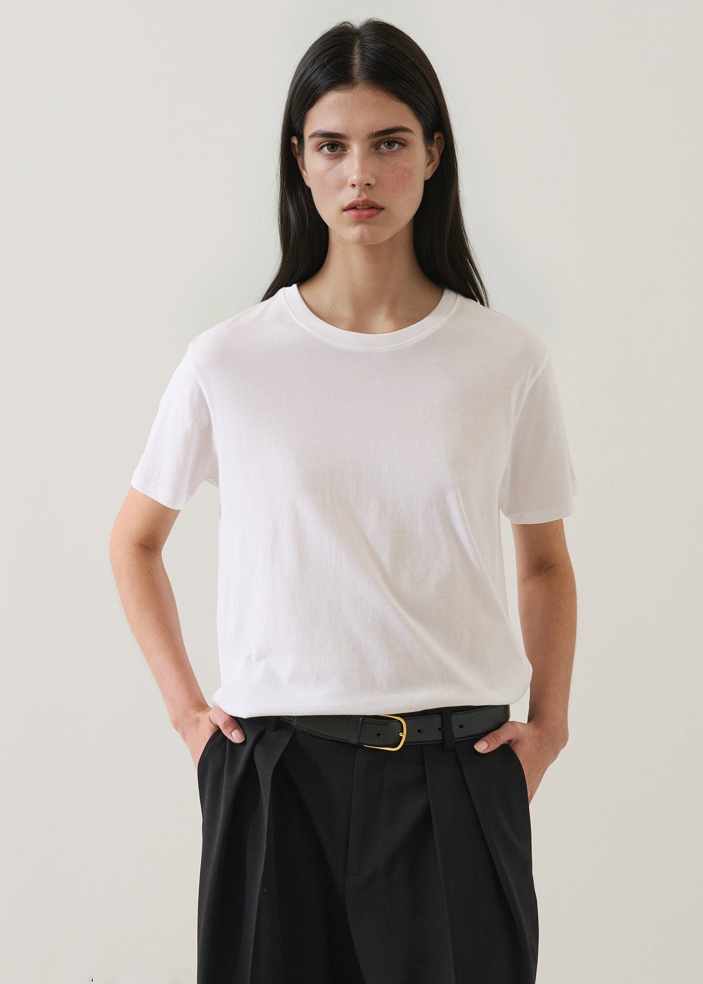 Lightweight Pima Cotton Boyfriend T-Shirt - PATRICK ASSARAF