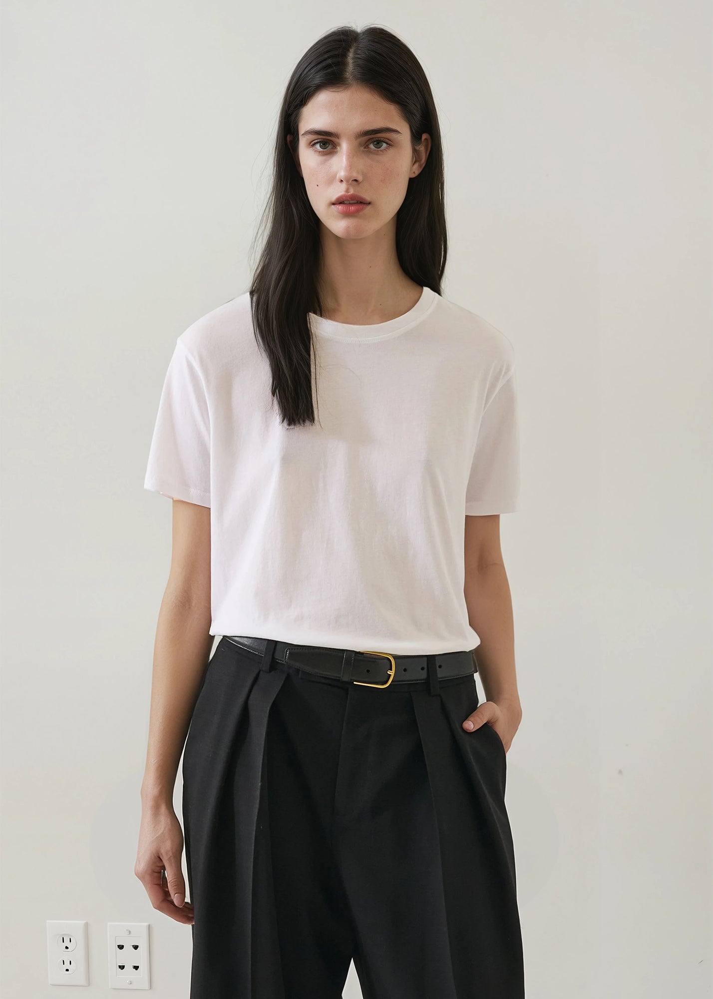 Lightweight Pima Cotton Boyfriend T-Shirt