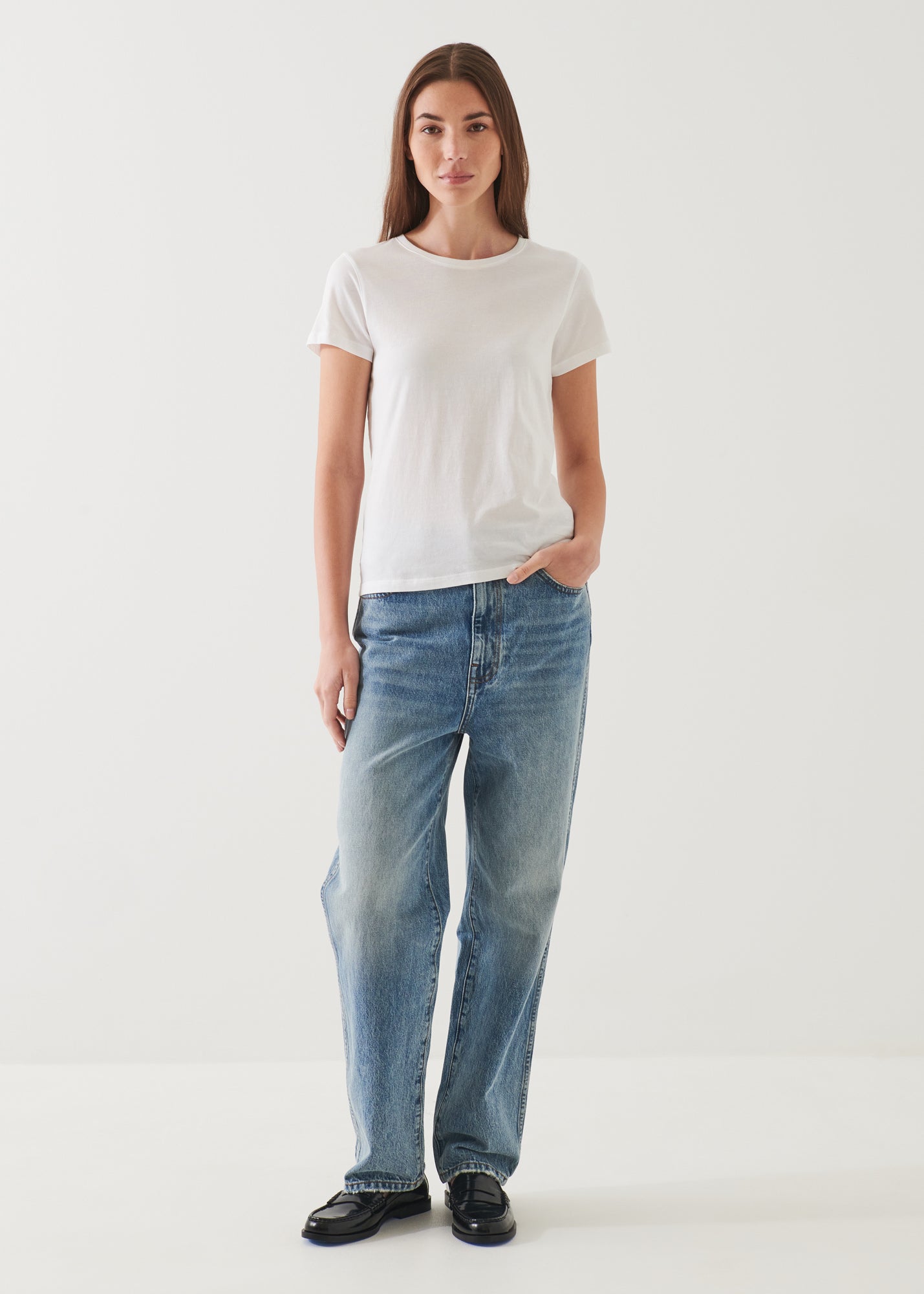 LIGHTWEIGHT PIMA COTTON CLASSIC T-SHIRT | PATRICK ASSARAF.