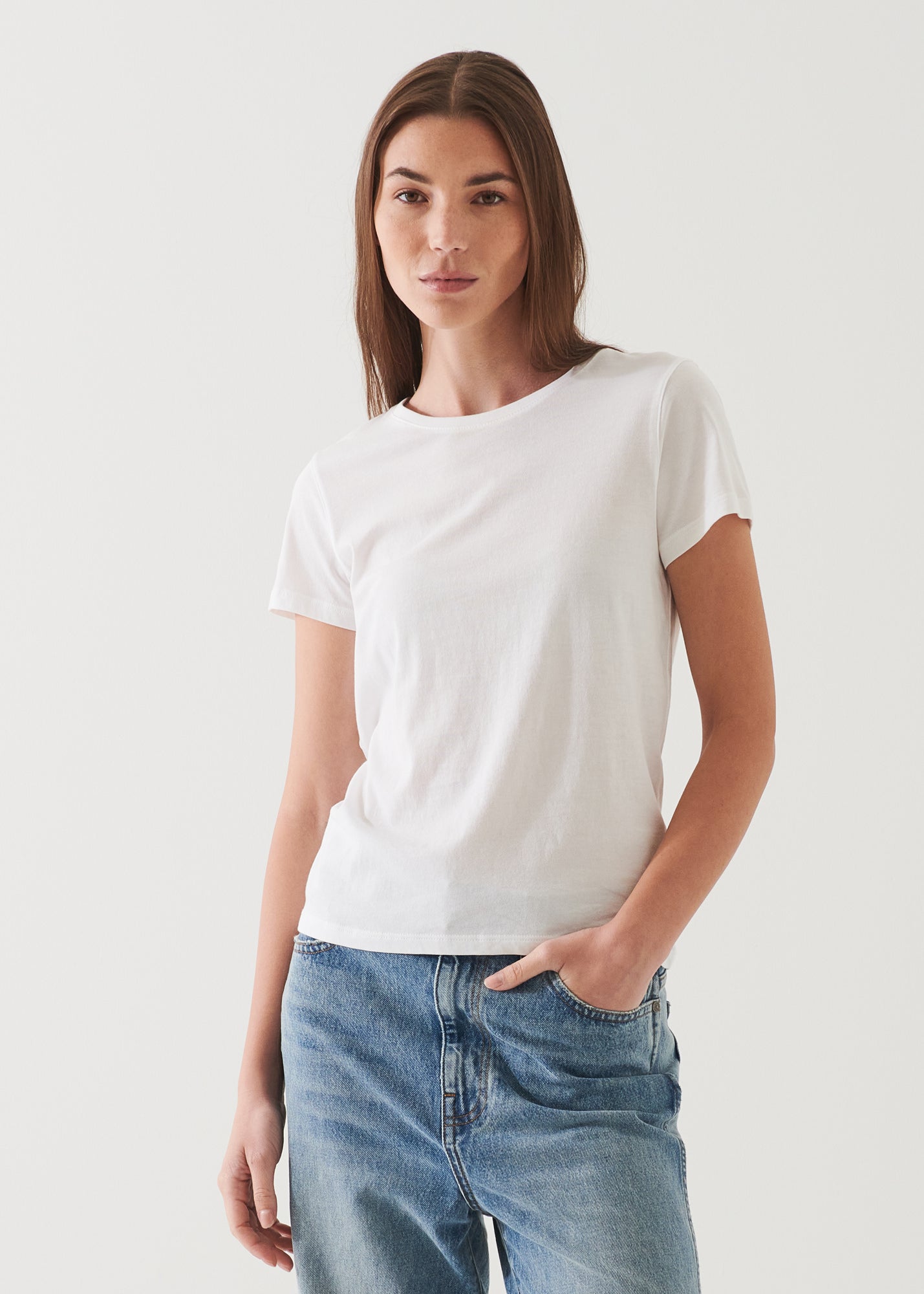 LIGHTWEIGHT PIMA COTTON CLASSIC T-SHIRT | PATRICK ASSARAF.