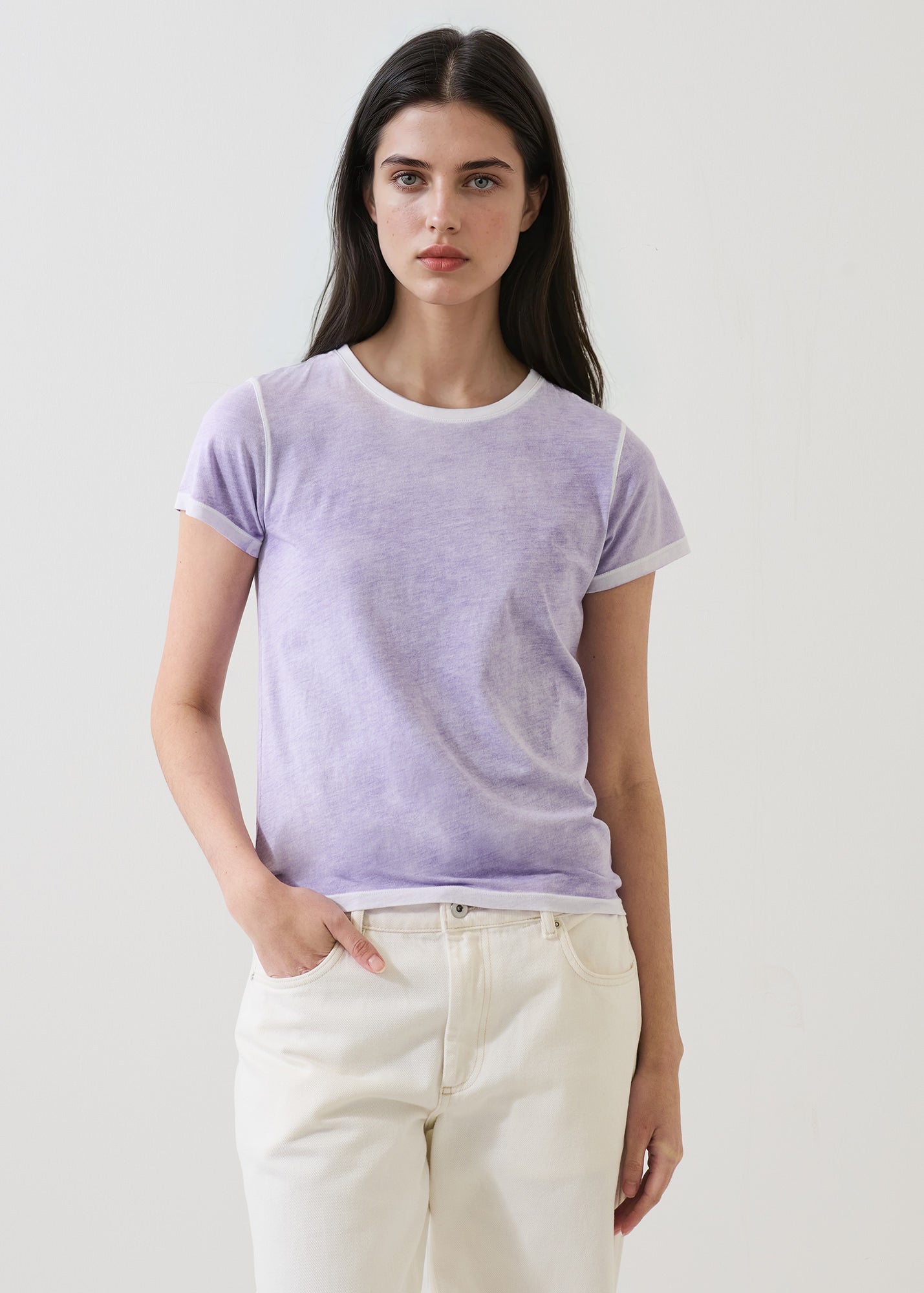 Reverse Spray Lightweight
Pima Cotton Classic T-Shirt - PATRICK ASSARAF