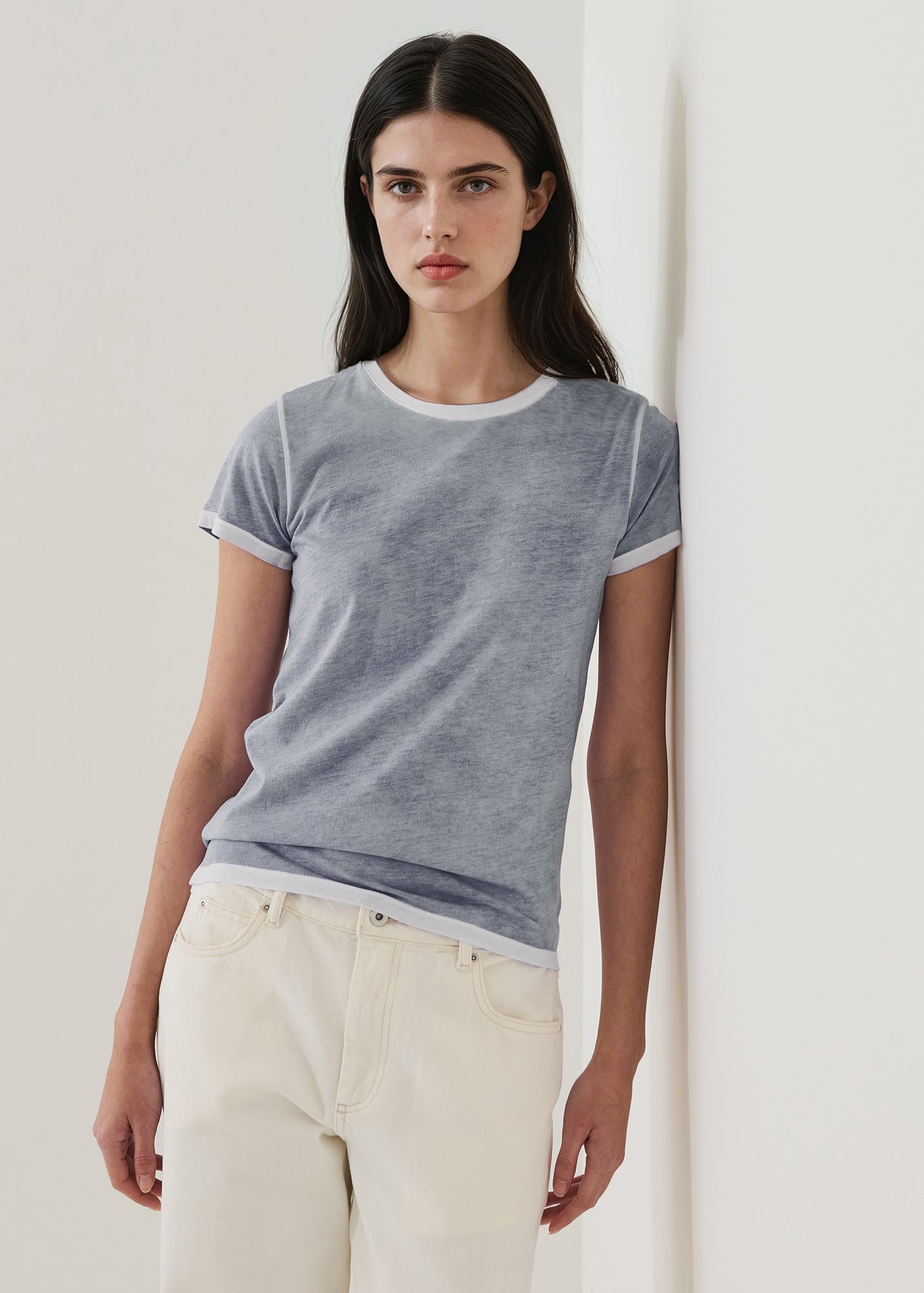 Reverse Spray Lightweight
Pima Cotton Classic T-Shirt - PATRICK ASSARAF