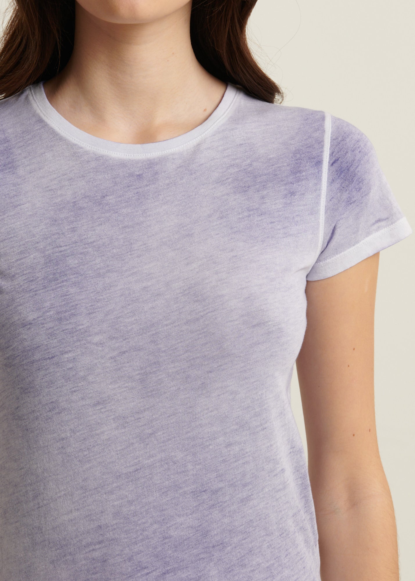 Reverse Spray Lightweight Pima Cotton T-Shirt