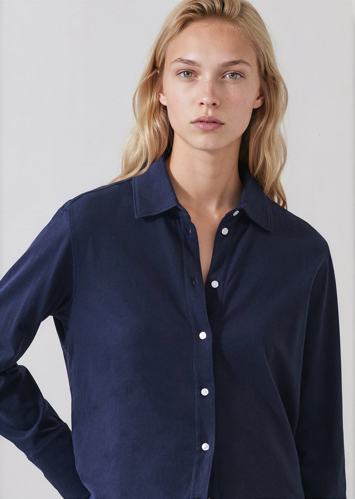 Organic Cotton Relaxed Shirt - PATRICK ASSARAF