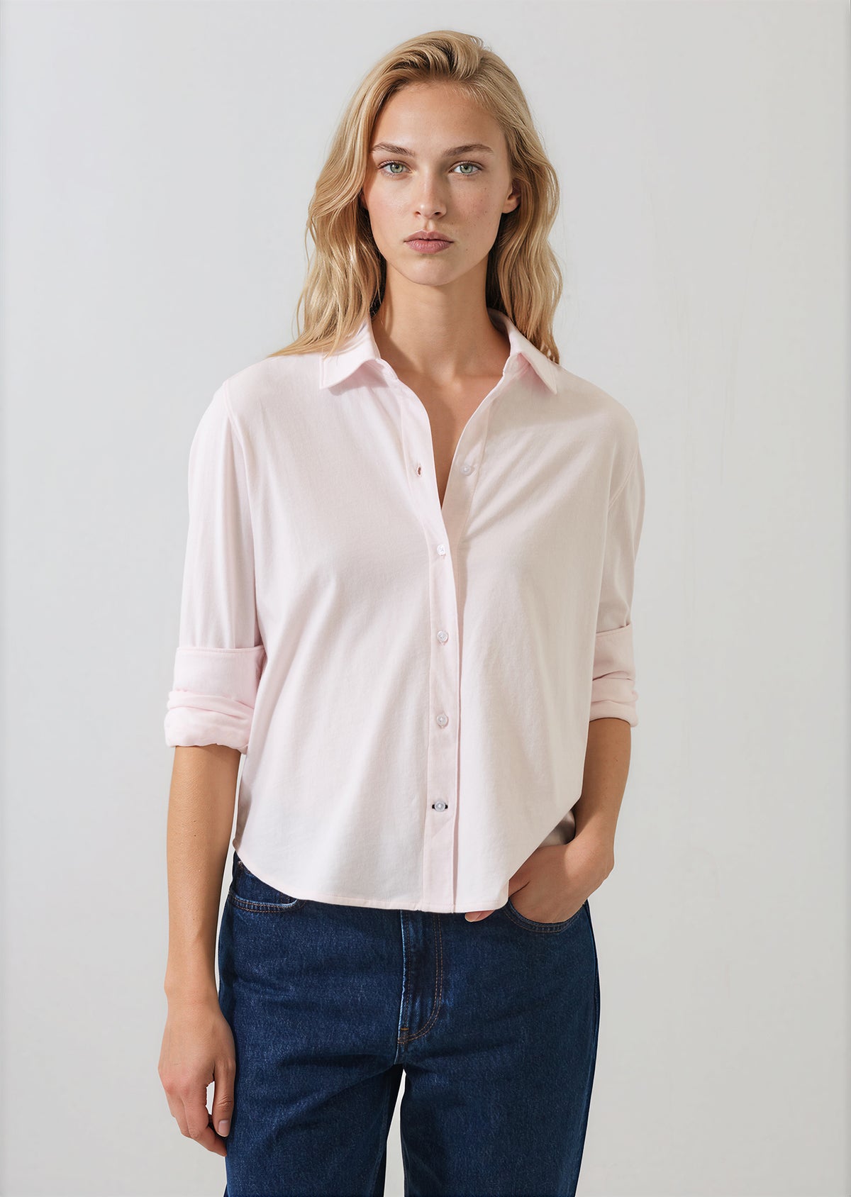 Organic Cotton Relaxed Shirt - PATRICK ASSARAF