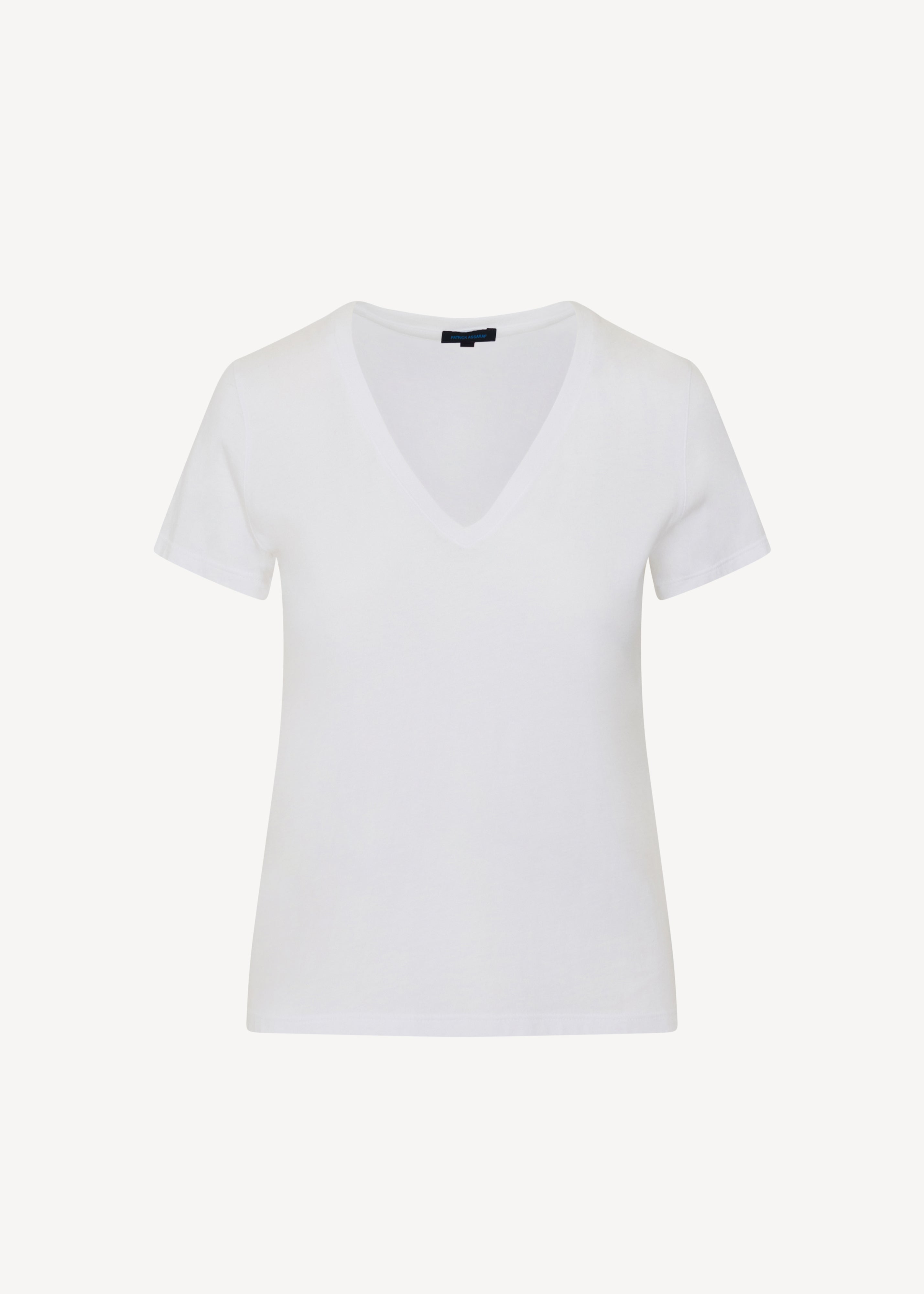 Lightweight Pima Cotton V-Neck - PATRICK ASSARAF