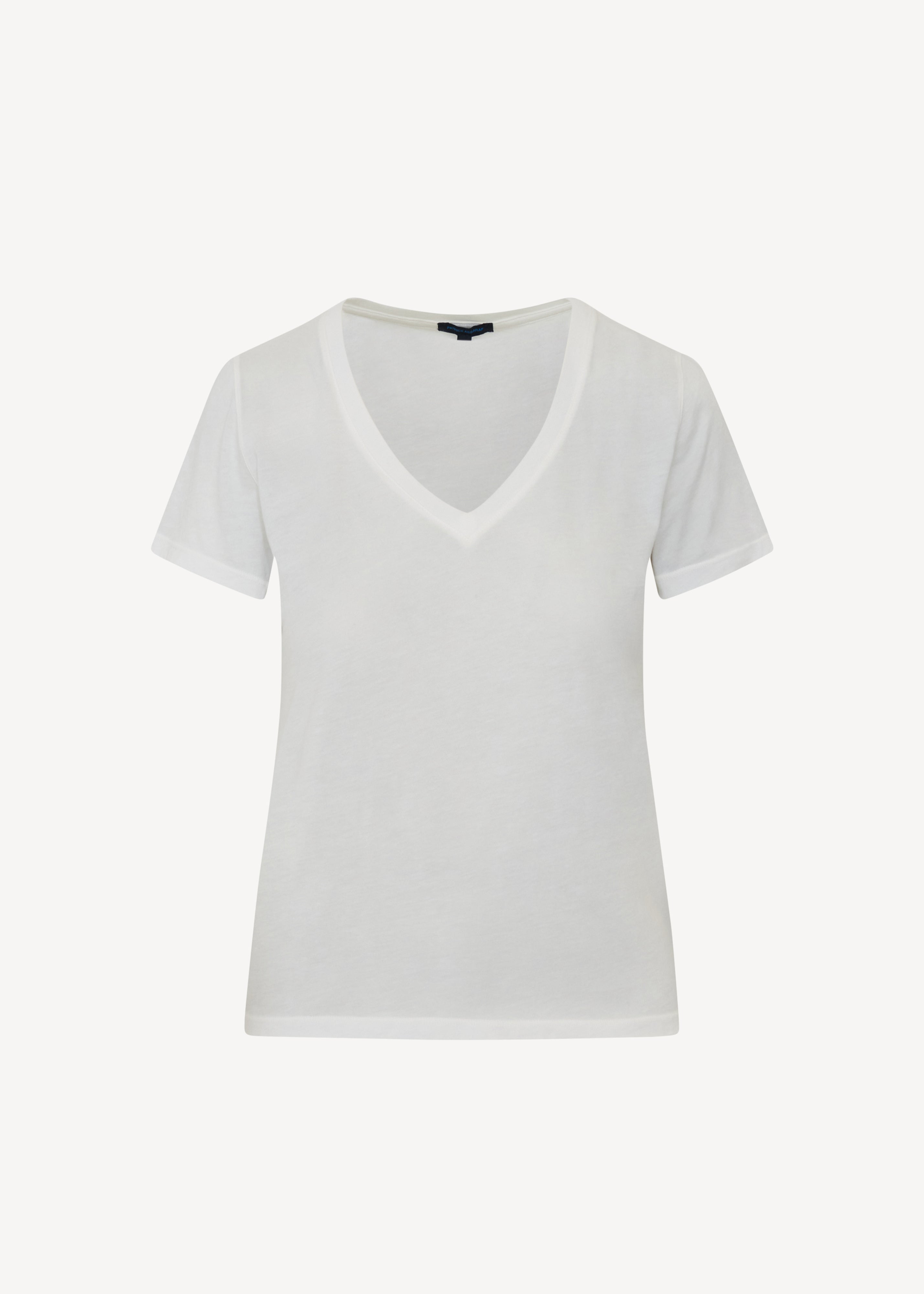 Reverse Spray Lightweight Pima Cotton V-Neck T-Shirt - PATRICK ASSARAF