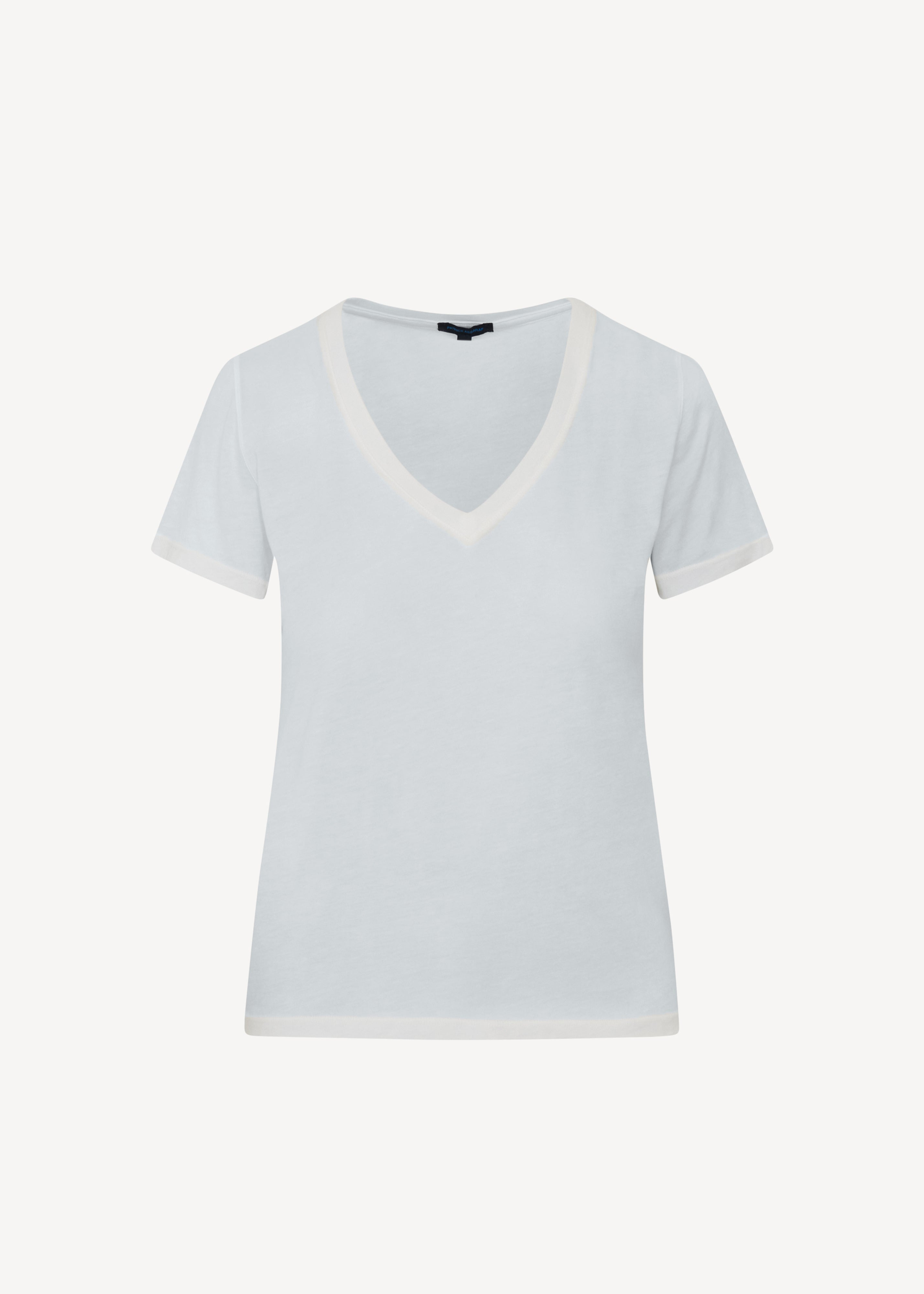Reverse Spray Lightweight Pima Cotton V-Neck T-Shirt - PATRICK ASSARAF