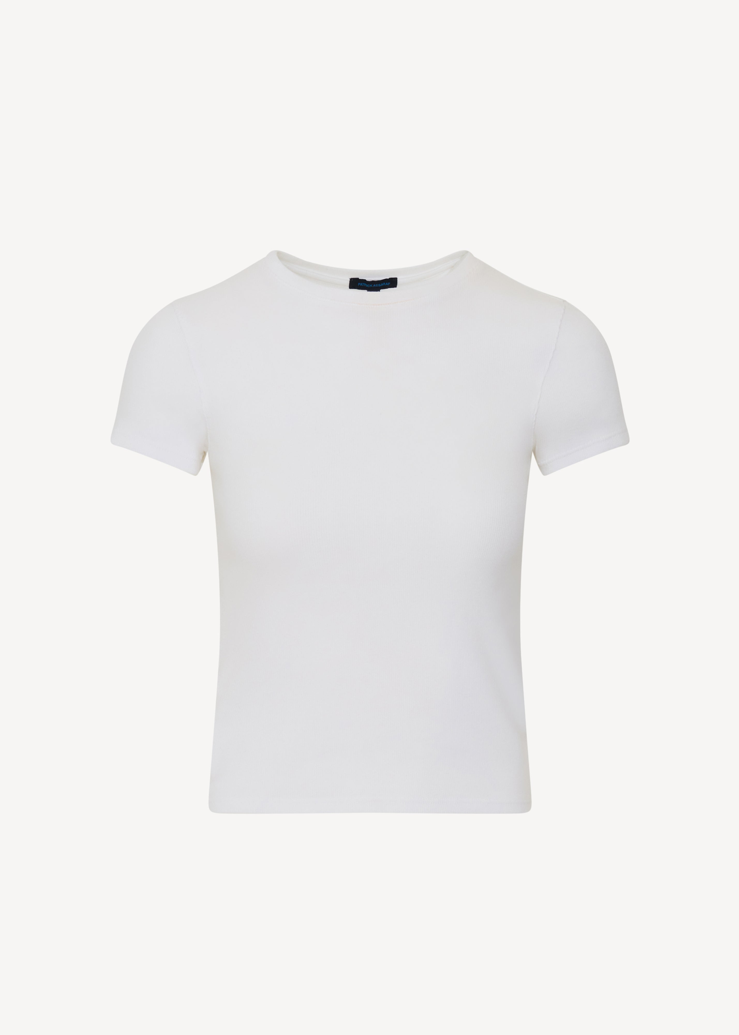 Pima Cotton Stretch Ribbed Baby T-Shirt - PATRICK ASSARAF