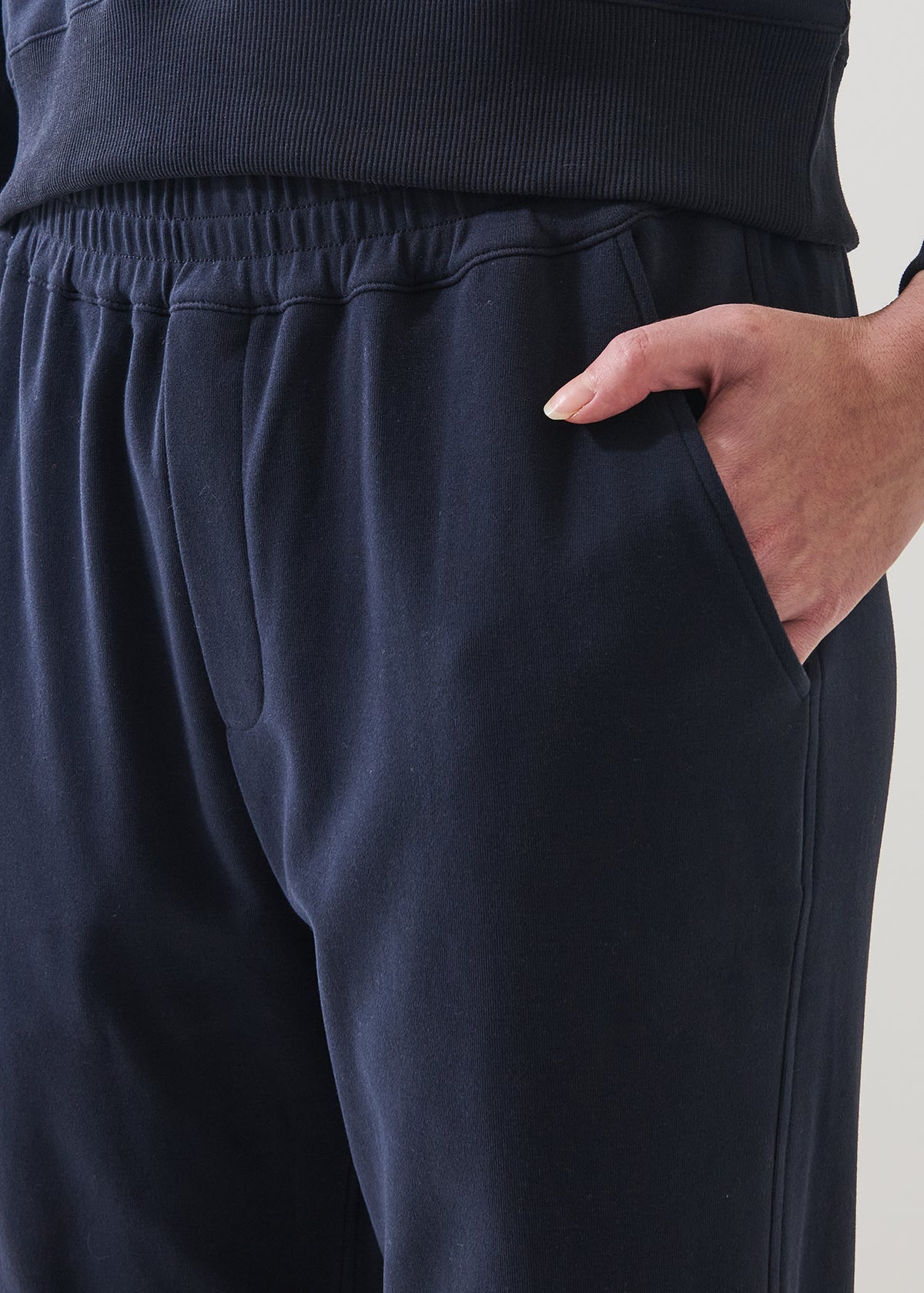 Brushed Pima Cotton Tapered Pant - PATRICK ASSARAF