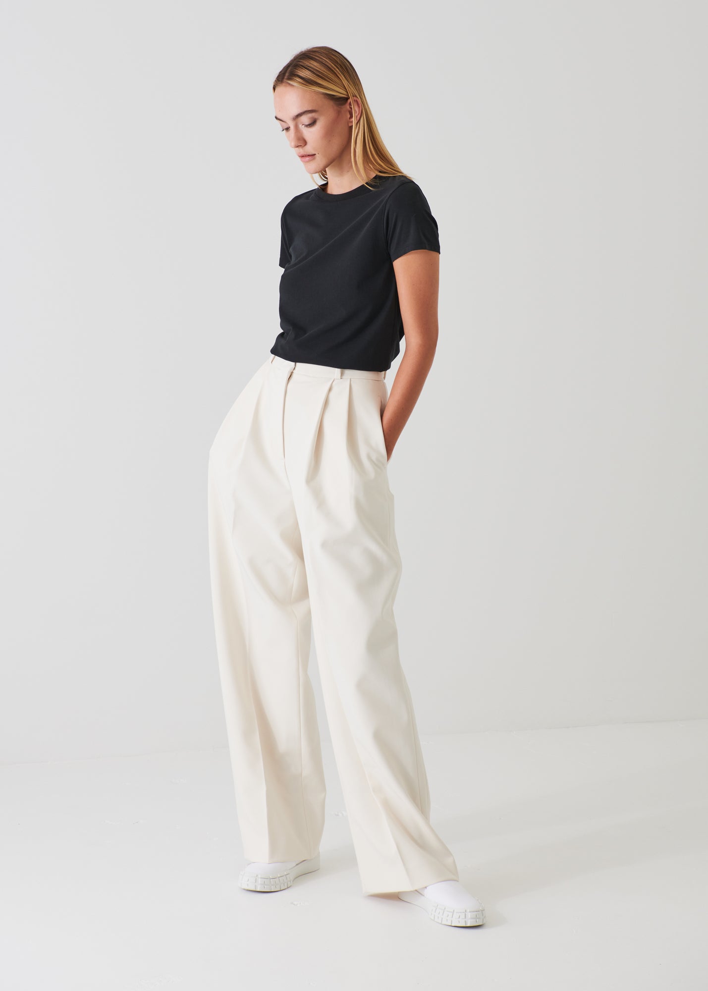 Pima Cotton Stretch Slim T-Shirt
