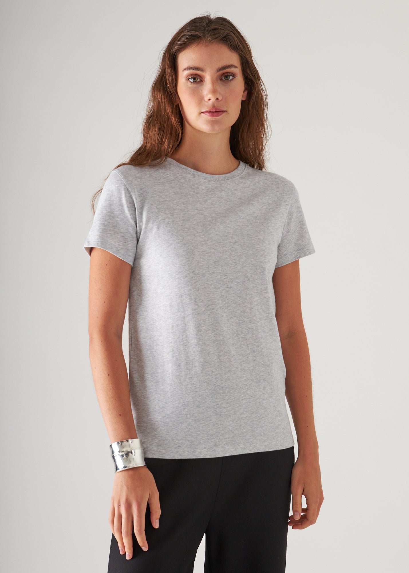 PIMA COTTON STRETCH SLIM T-SHIRT | PATRICK ASSARAF.