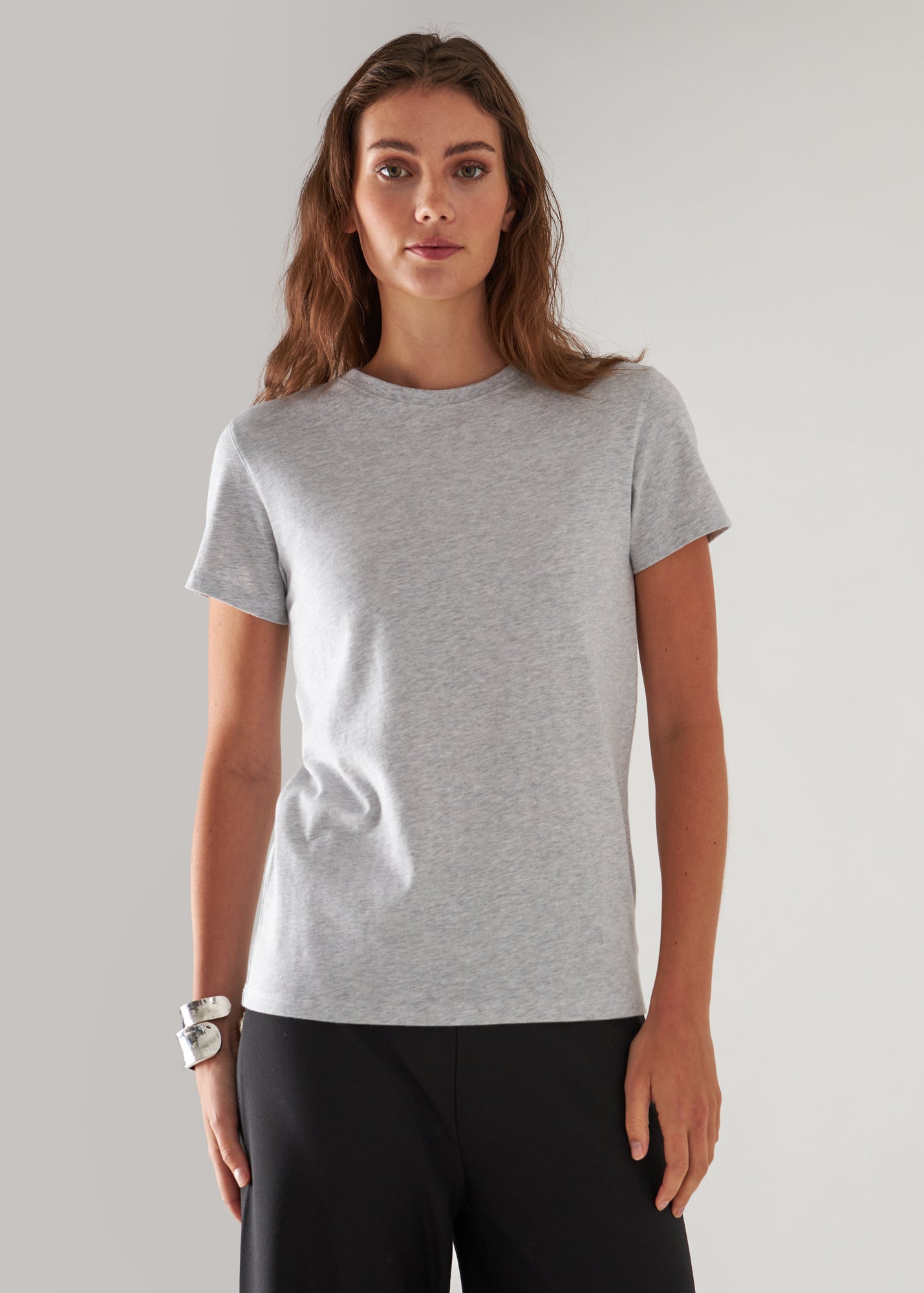 PIMA COTTON STRETCH SLIM T-SHIRT | PATRICK ASSARAF.