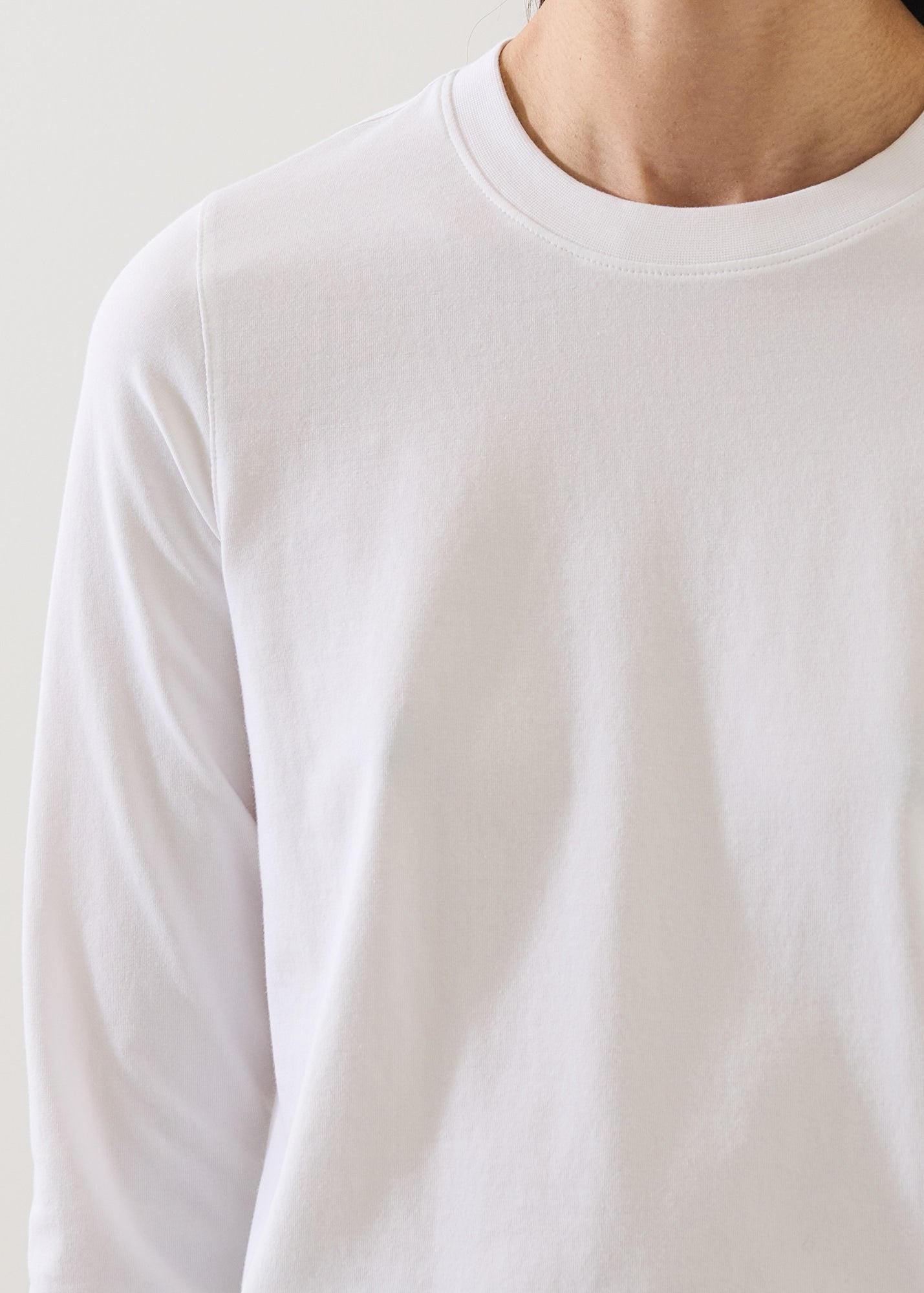 Pima Cotton Stretch Long Sleeve Baby T-Shirt