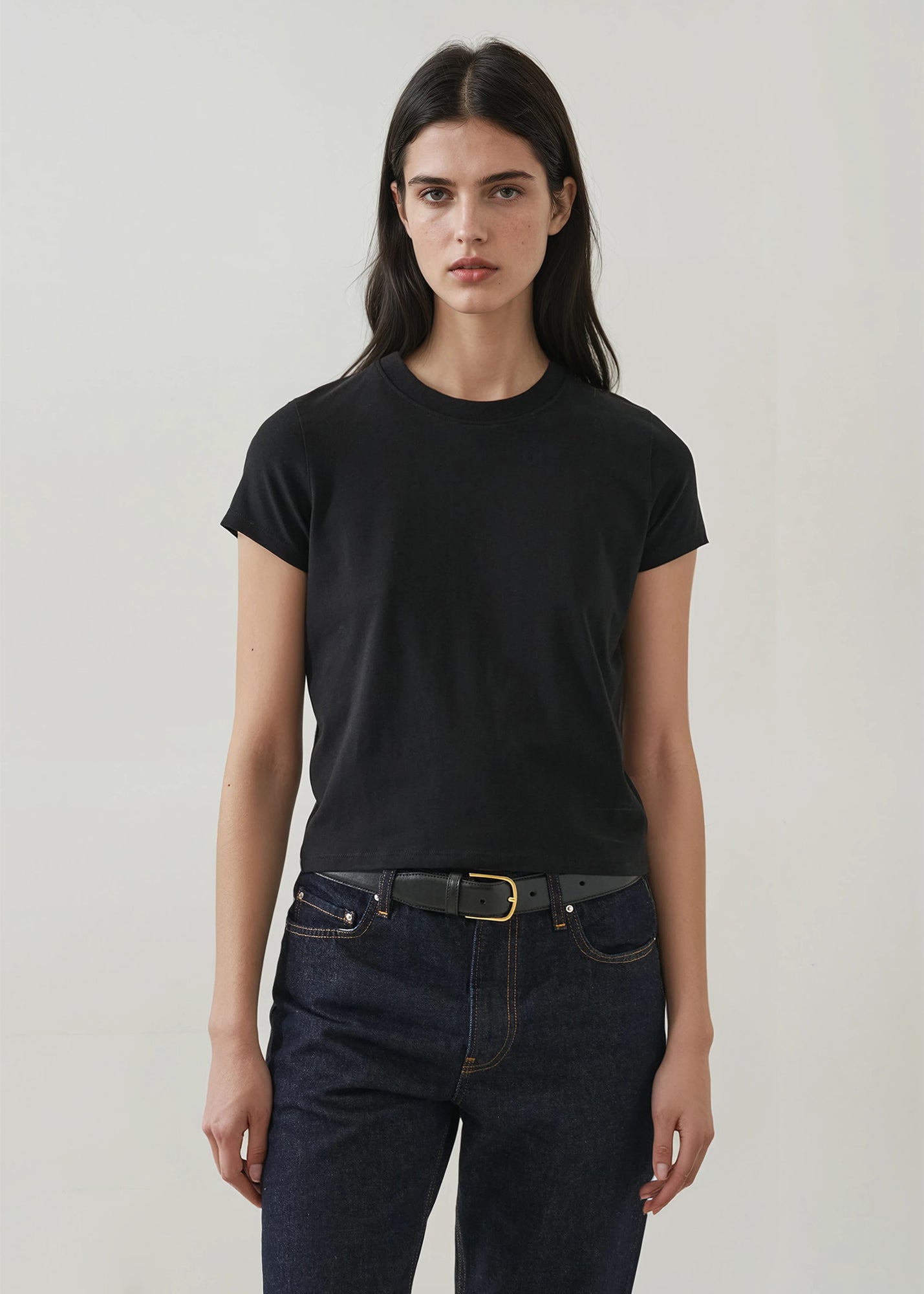 Pima Stretch Short Sleeve Baby Tee