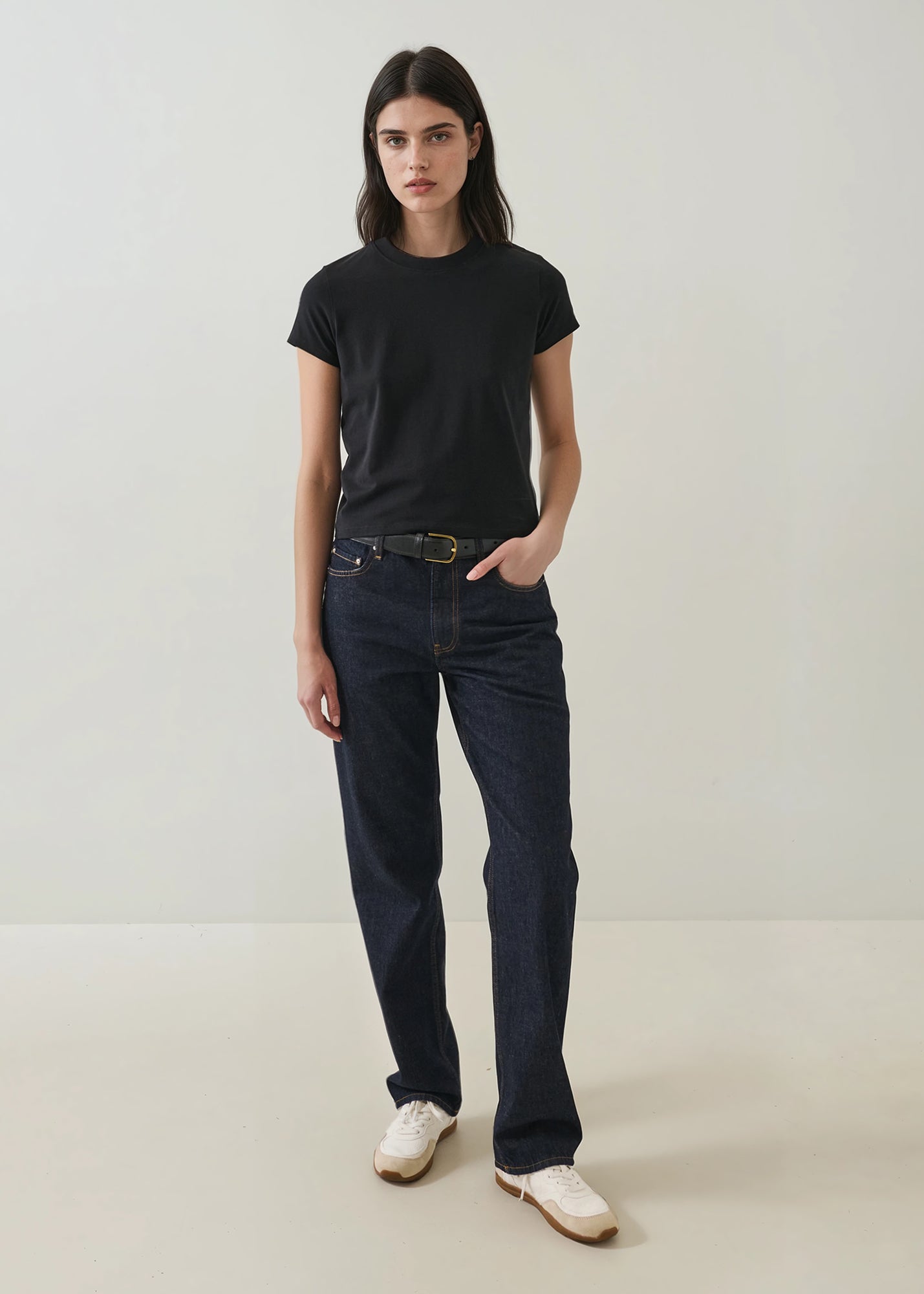 Pima Stretch Short Sleeve Baby Tee