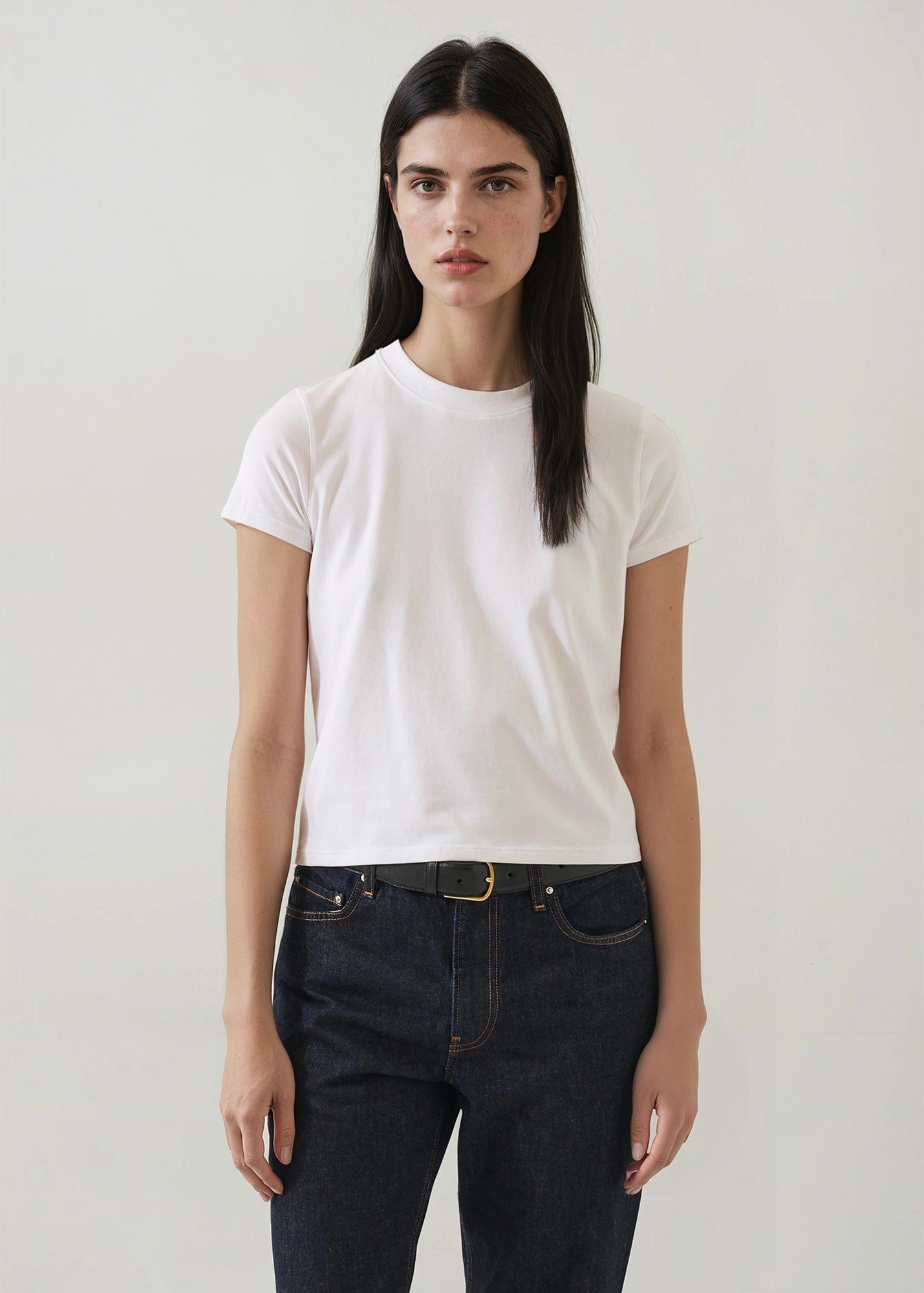 Pima Stretch Short Sleeve Baby Tee