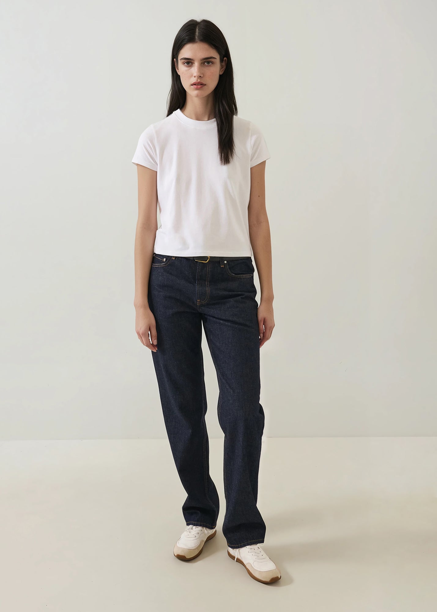 Pima Stretch Short Sleeve Baby Tee - PATRICK ASSARAF