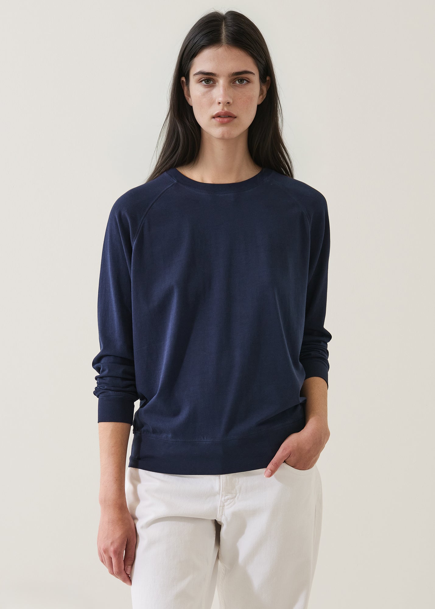 Sublime Reactive Pima Cotton Stretch Oversized Sweatshirt