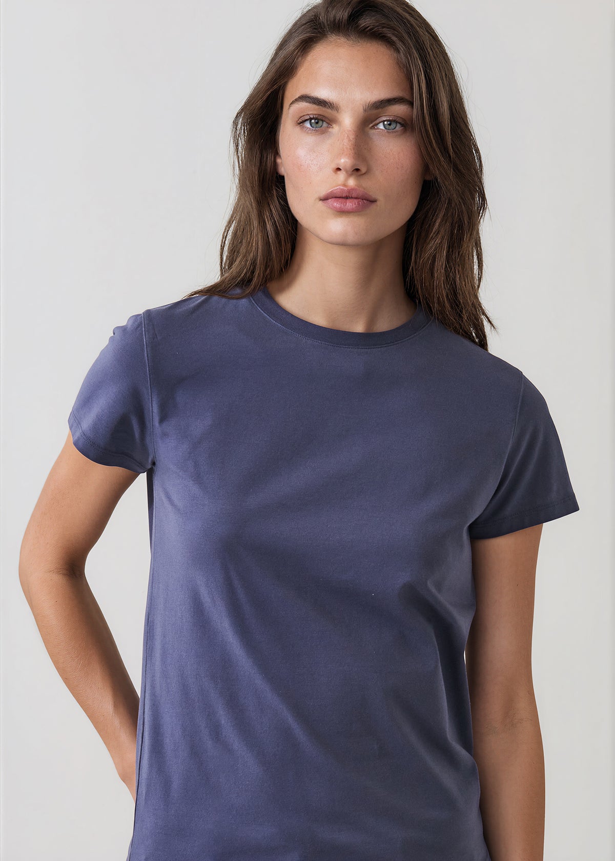 Sublime Reactive Pima Cotton Stretch Long Slim T-Shirt - PATRICK ASSARAF