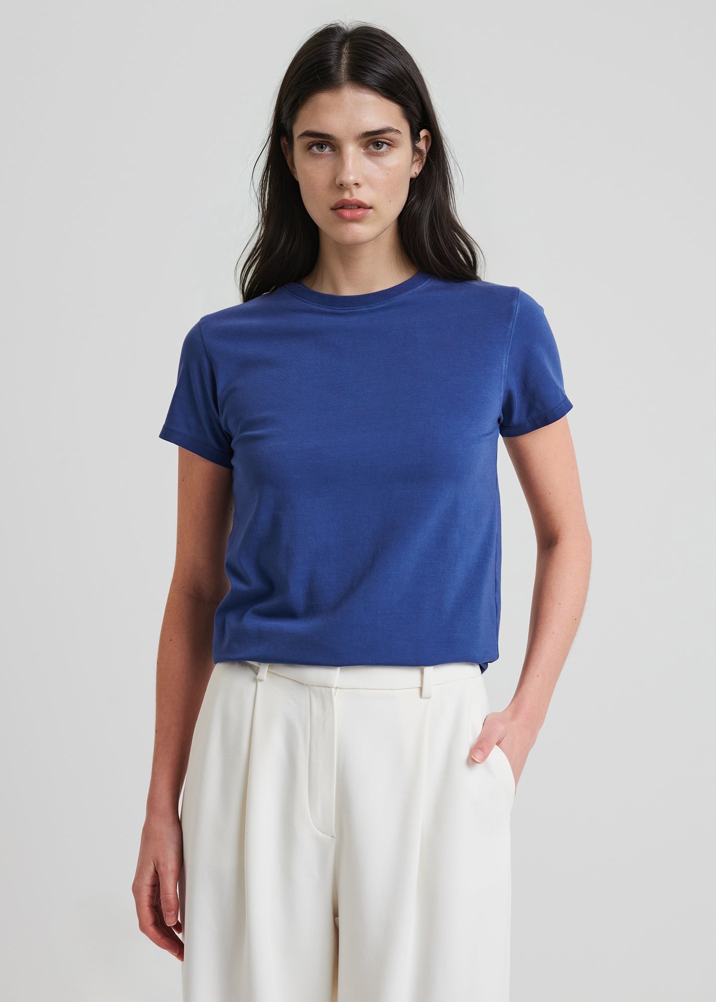 Sublime Reactive Pima Cotton Stretch T-Shirt - PATRICK ASSARAF