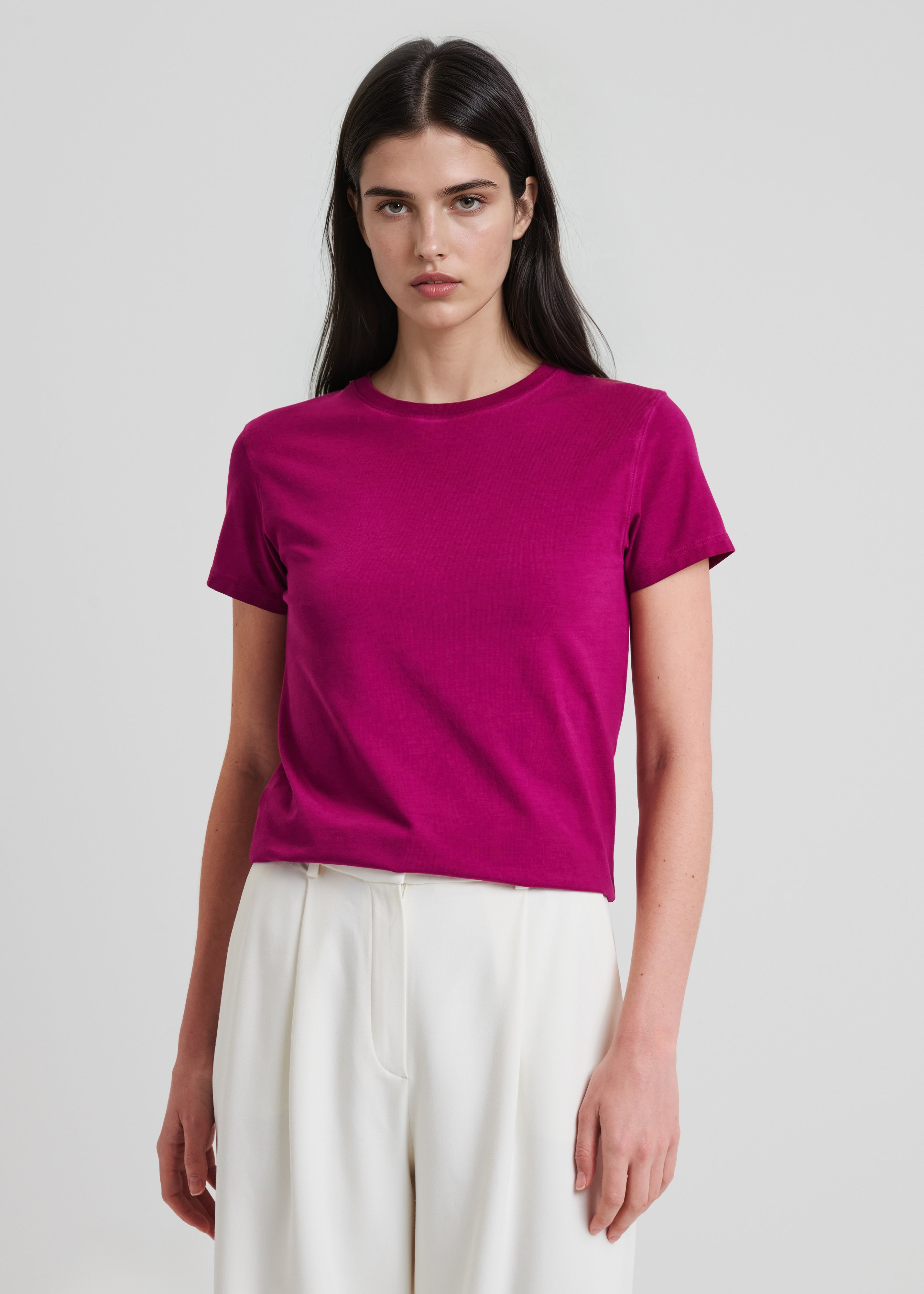 Sublime Reactive Pima Cotton Stretch T-Shirt - PATRICK ASSARAF