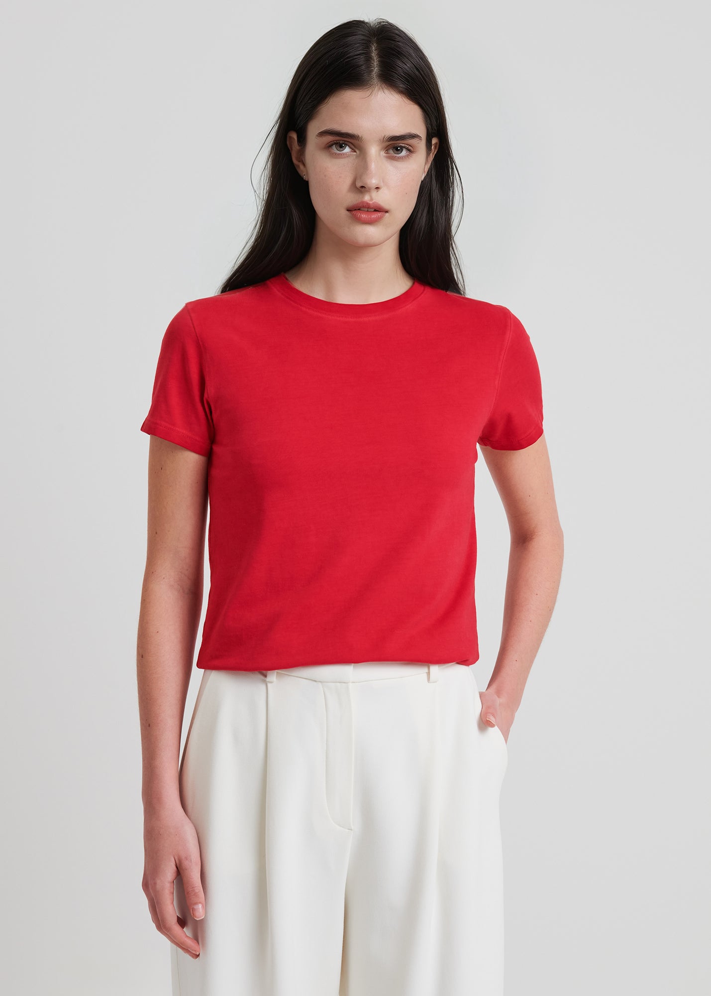 Sublime Reactive Pima Cotton Stretch T-Shirt - PATRICK ASSARAF