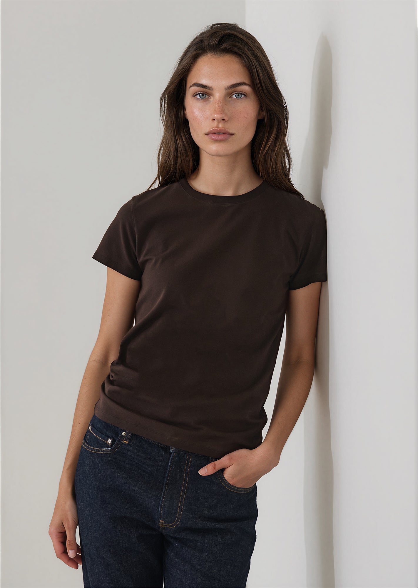 Sublime Reactive Pima Cotton Stretch Long Slim T-Shirt - PATRICK ASSARAF