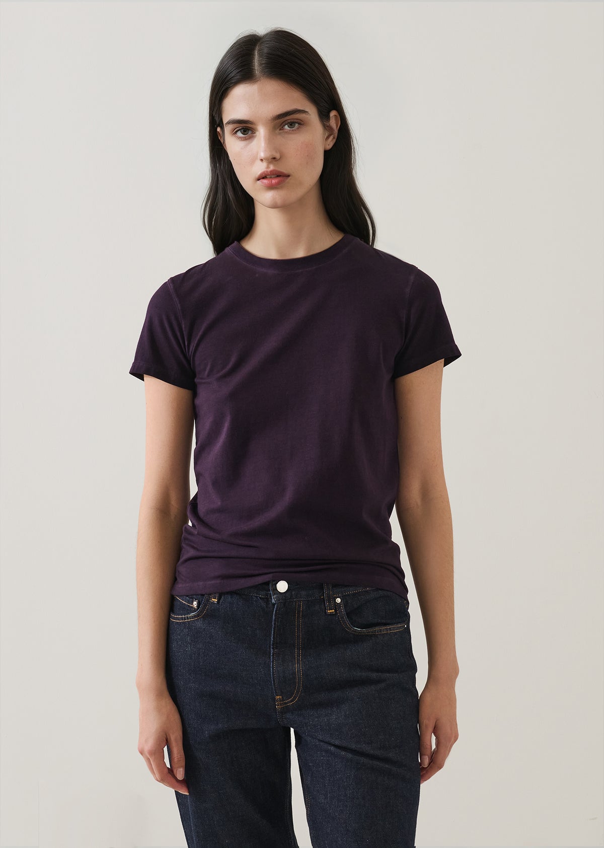 Sublime Reactive Pima Cotton Stretch Long Slim T-Shirt - PATRICK ASSARAF