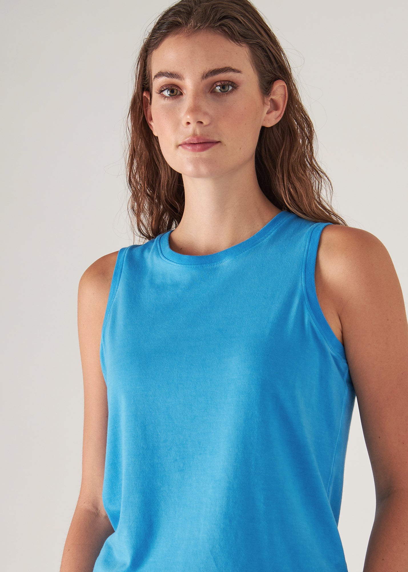 Sublime Reactive Pima Cotton Stretch Boyfriend Tank