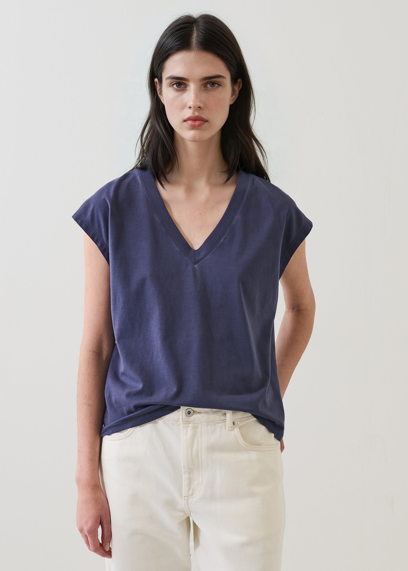 Sublime Reactive Pima Cotton Stretch
Dolman V-Neck - PATRICK ASSARAF