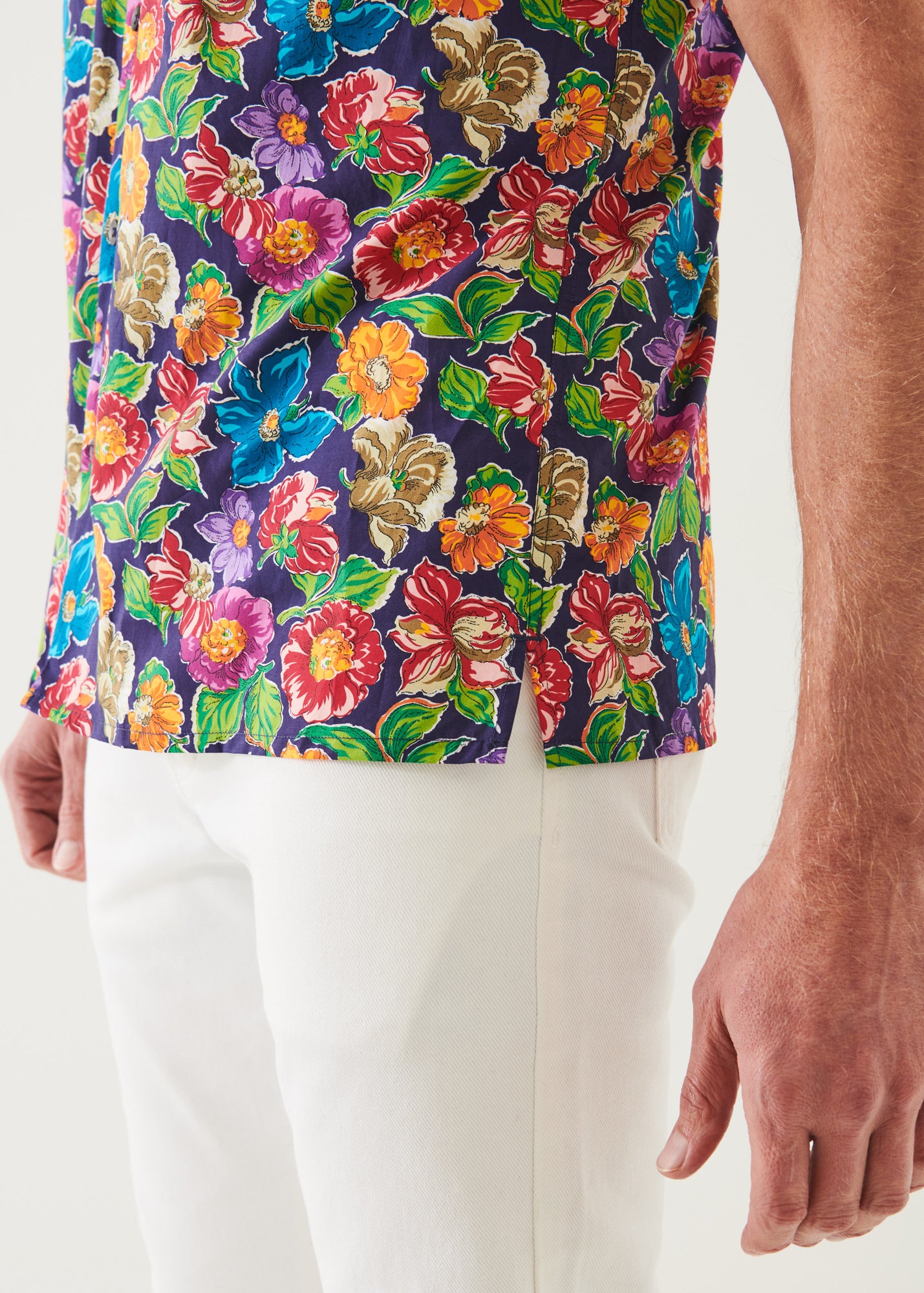TROPICAL CAMP COLLAR SHIRT | PATRICK ASSARAF.