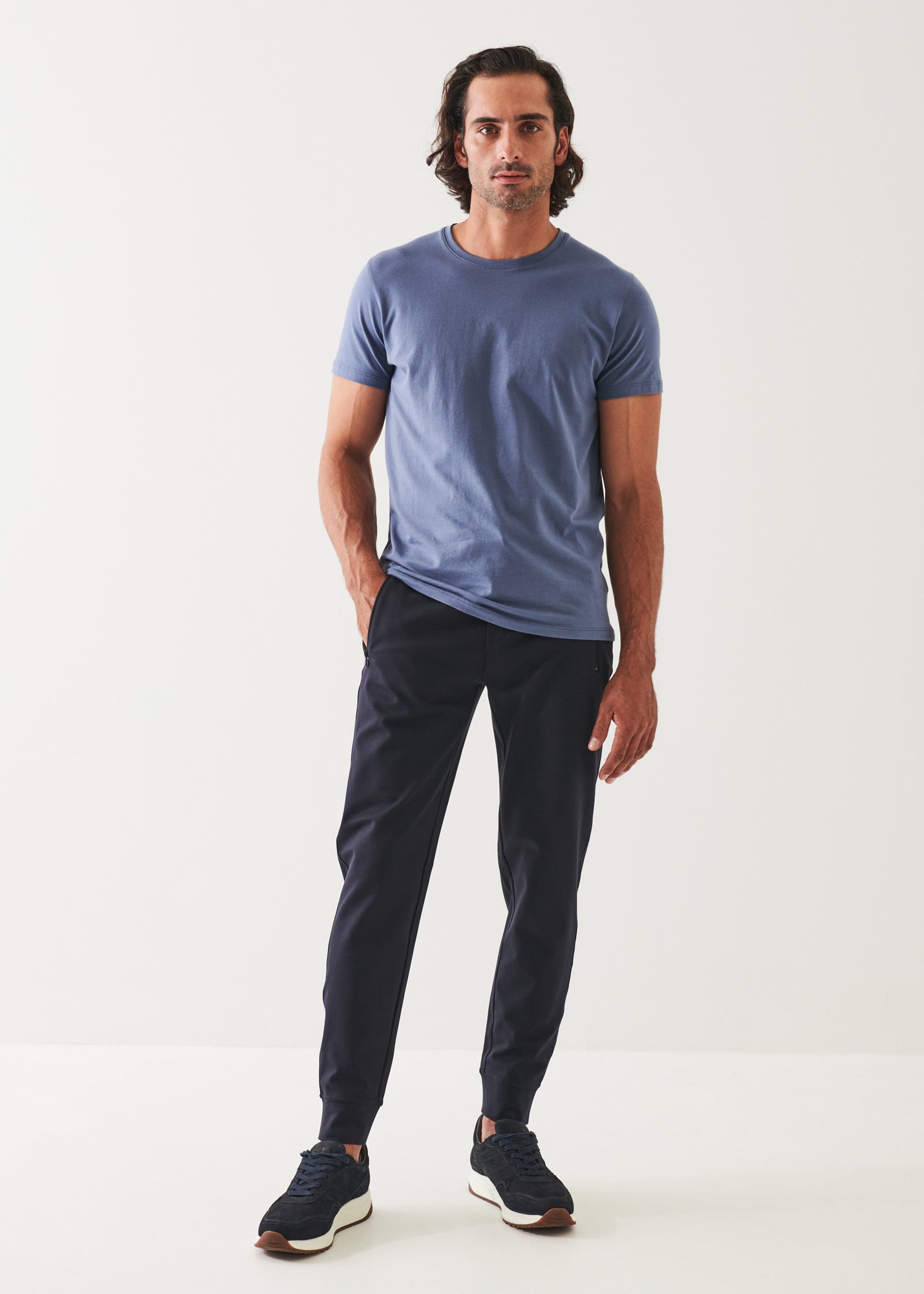 STRETCH DRAWSTRING JOGGER | PATRICK ASSARAF.