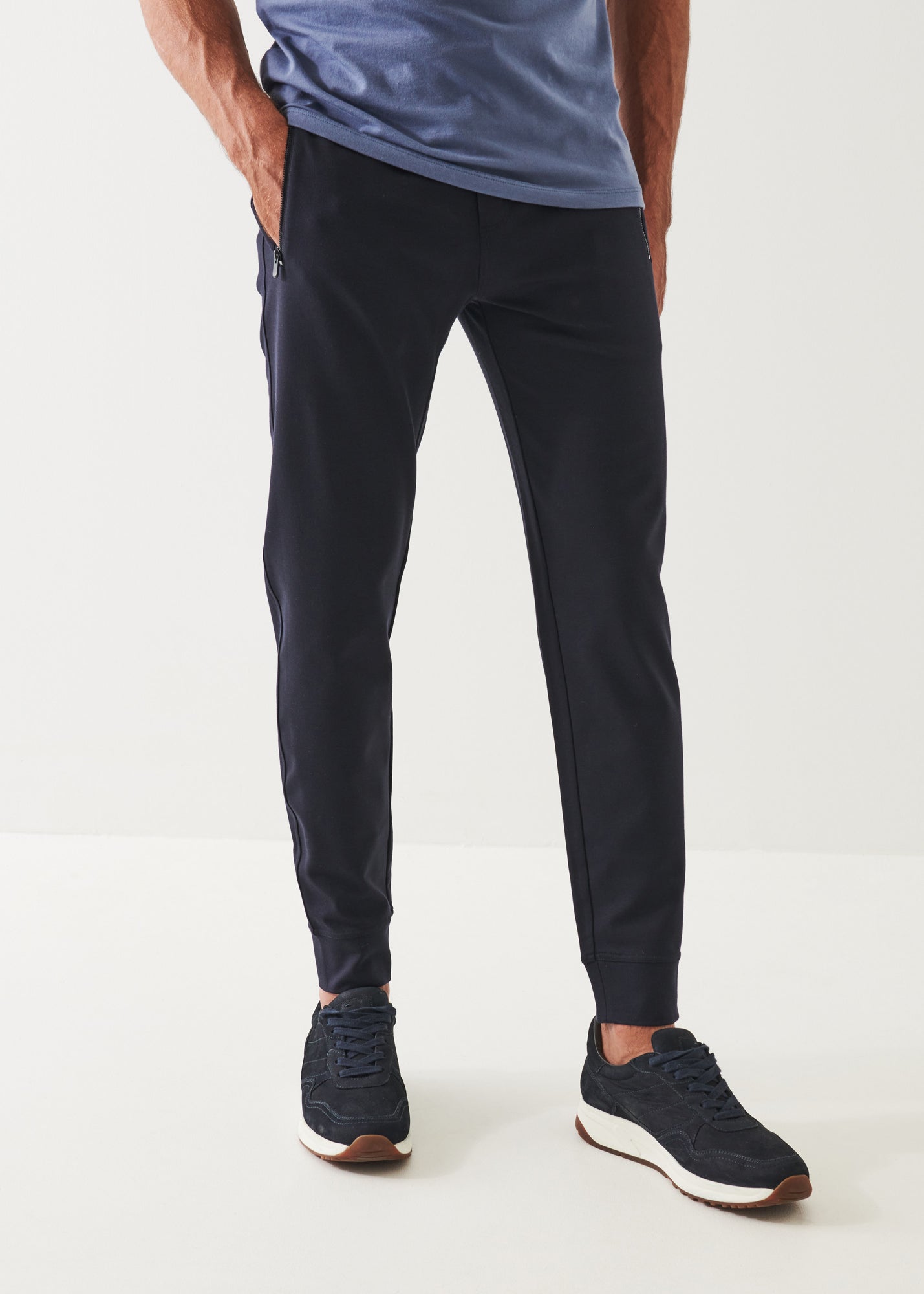 STRETCH DRAWSTRING JOGGER | PATRICK ASSARAF.