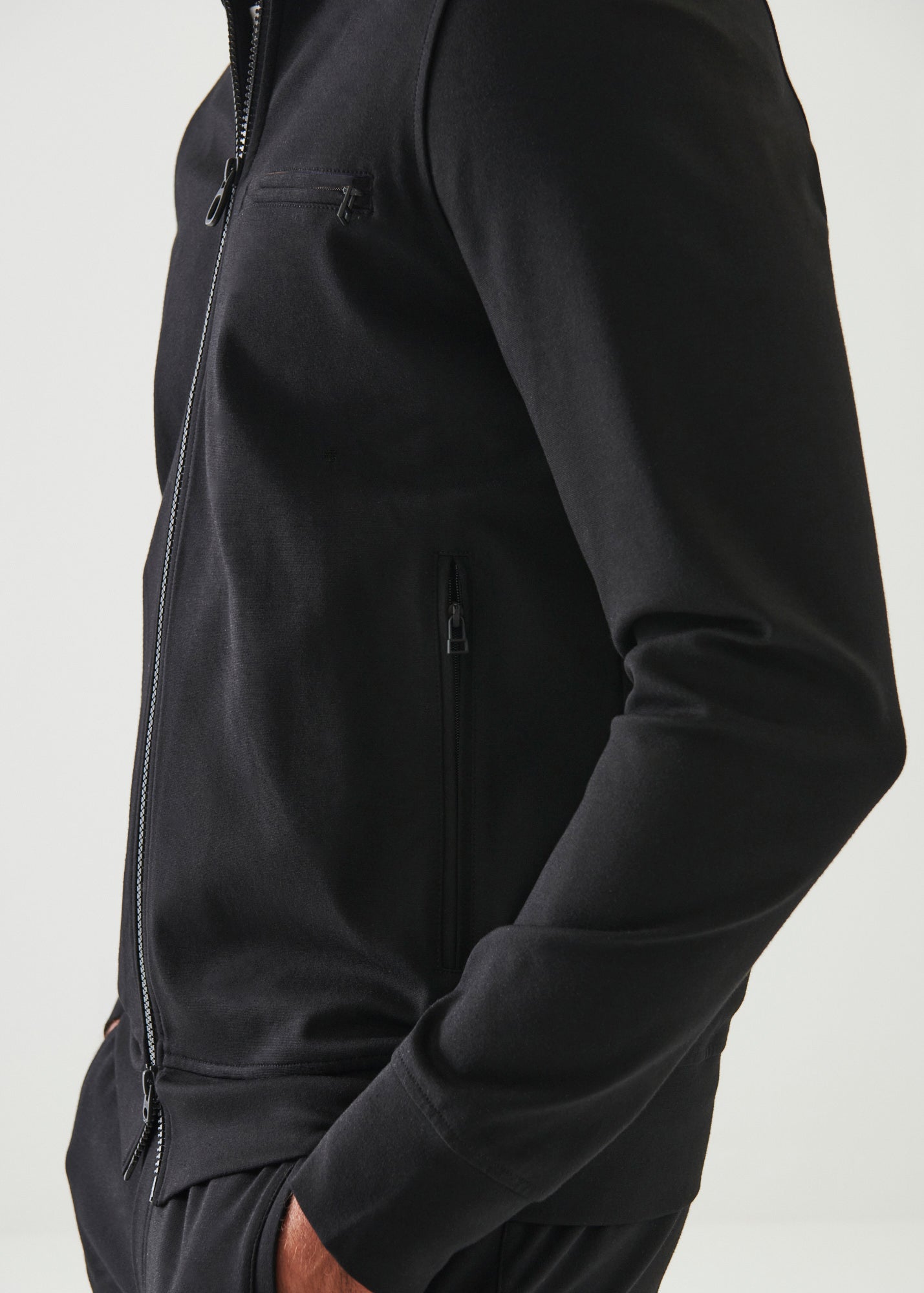 ACTIVE FULL ZIP TRACK JACKET | PATRICK ASSARAF.