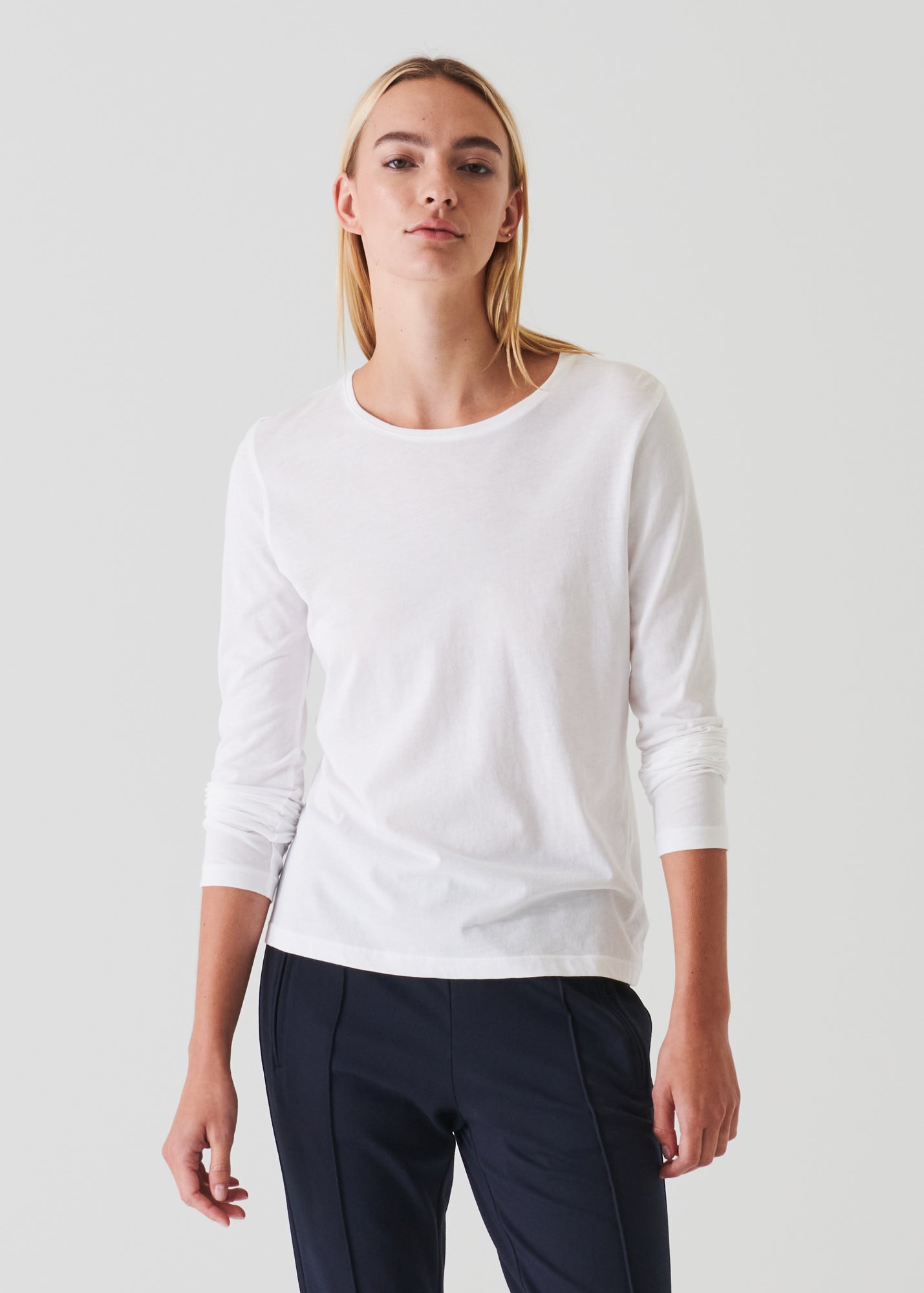 LIGHTWEIGHT PIMA COTTON T-SHIRT | PATRICK ASSARAF.
