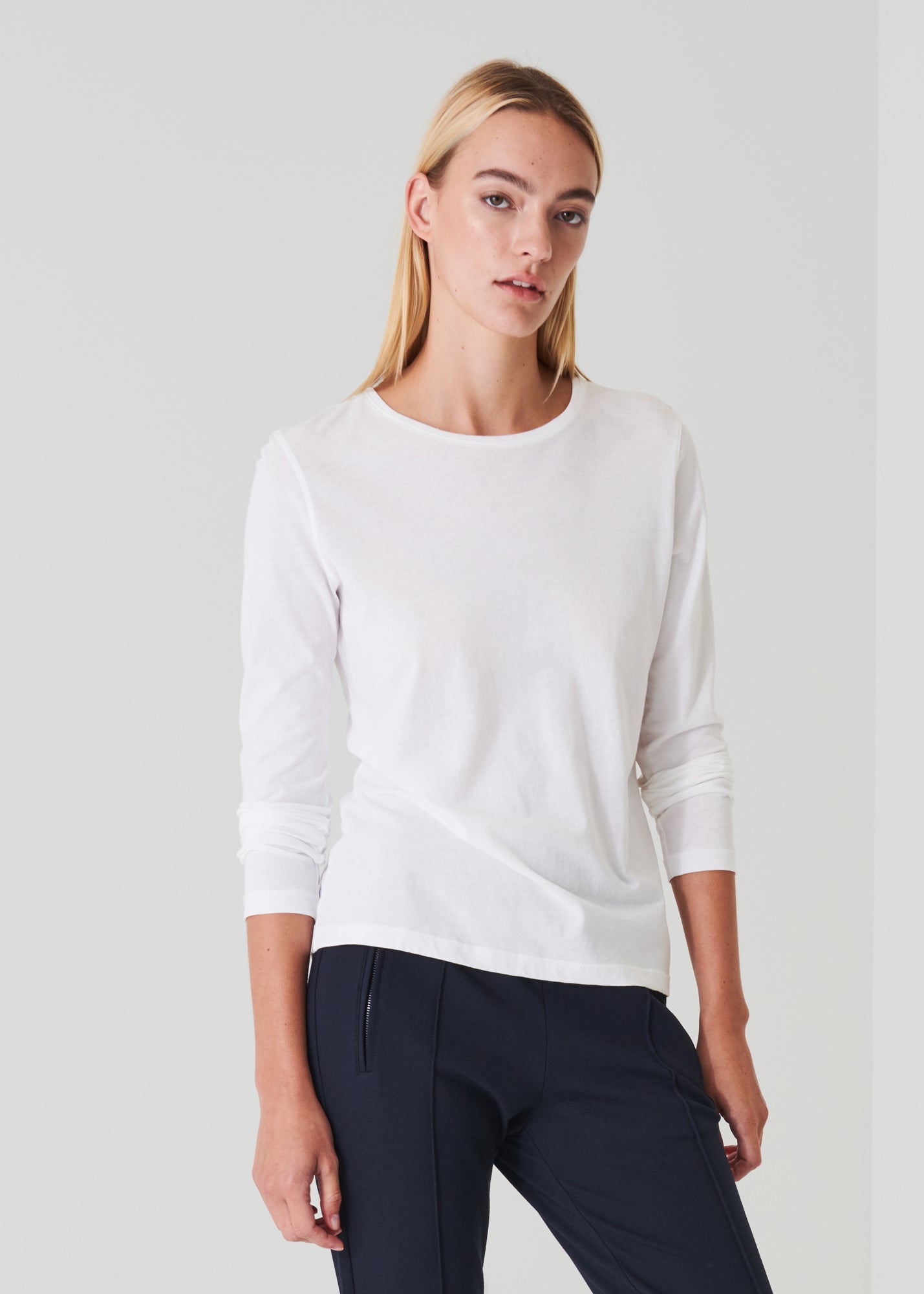 LIGHTWEIGHT PIMA COTTON T-SHIRT | PATRICK ASSARAF.