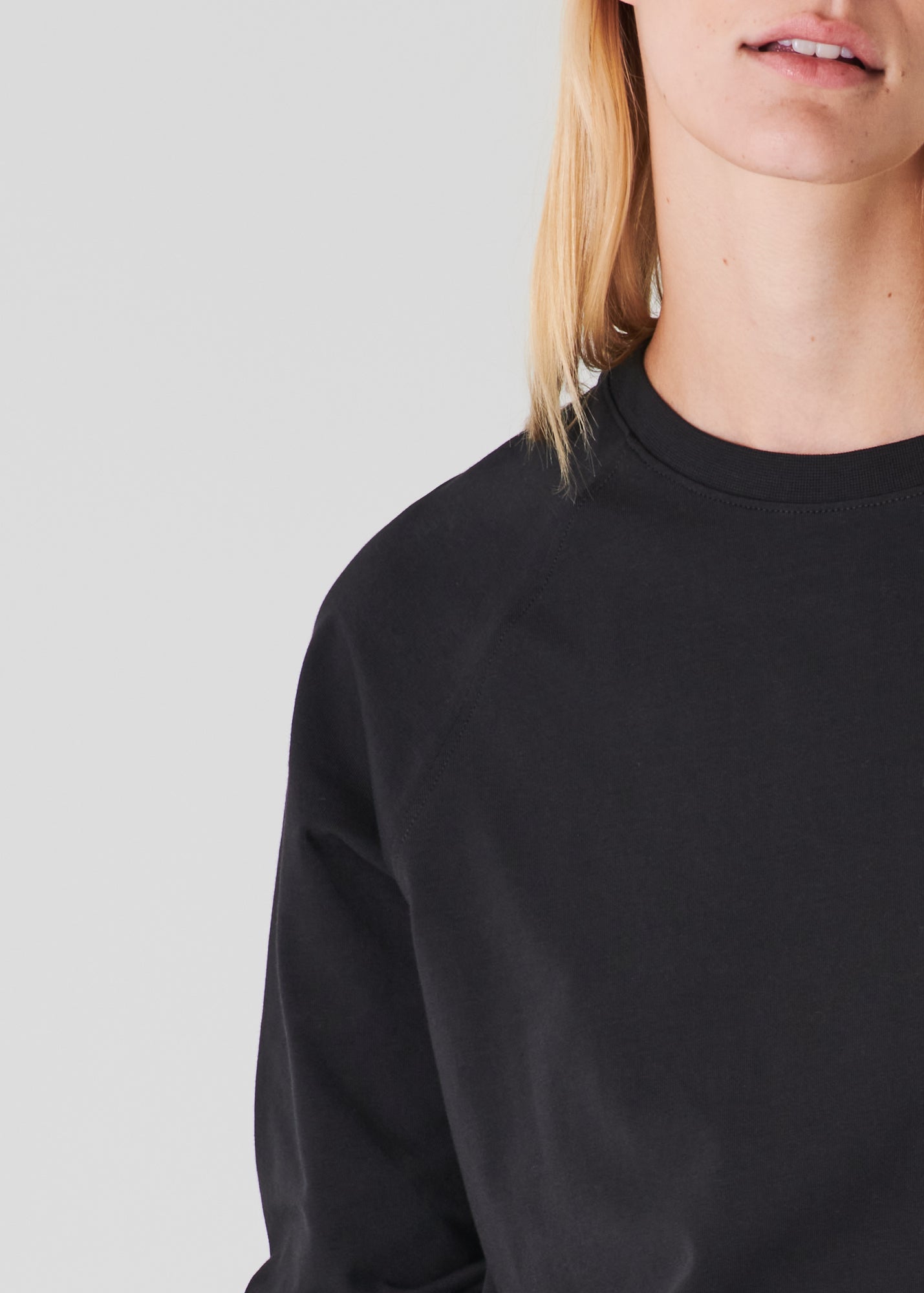 PIMA COTTON STRETCH OVERSIZED SWEATSHIRT | PATRICK ASSARAF.